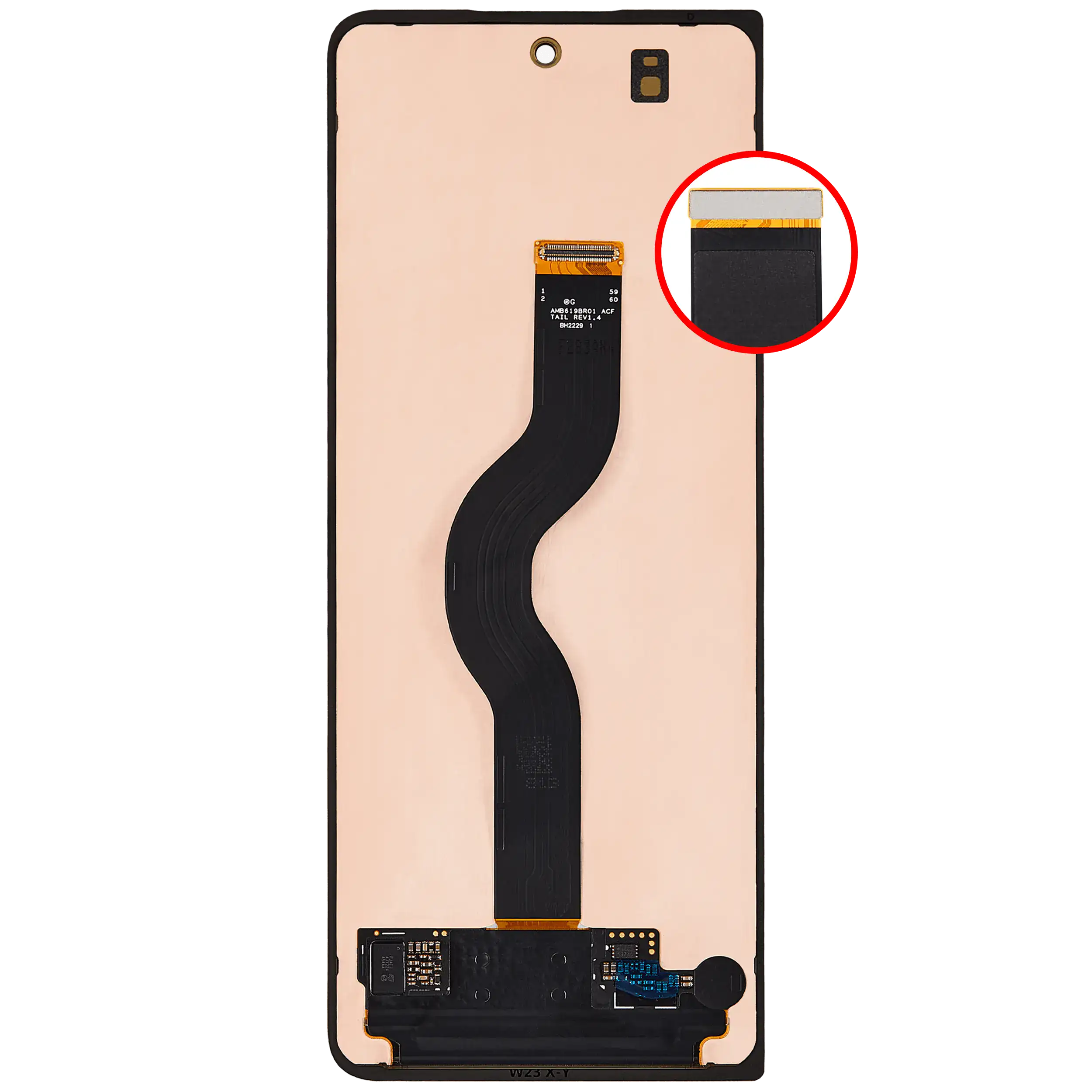Outer OLED Display für Samsung Galaxy Z Fold 4 5G (Service Pack) – Bild 4