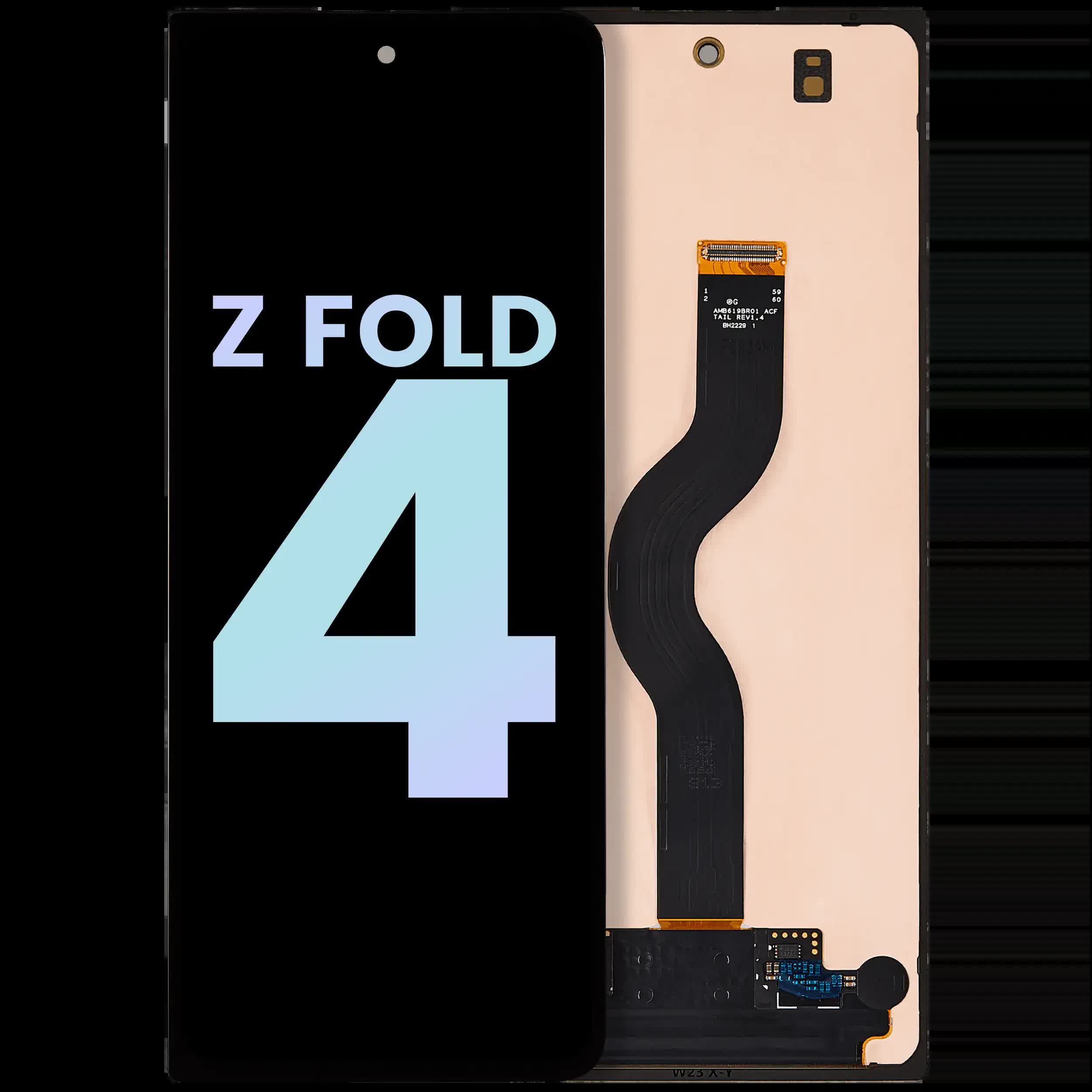 Outer OLED Display für Samsung Galaxy Z Fold 4 5G (Service Pack)
