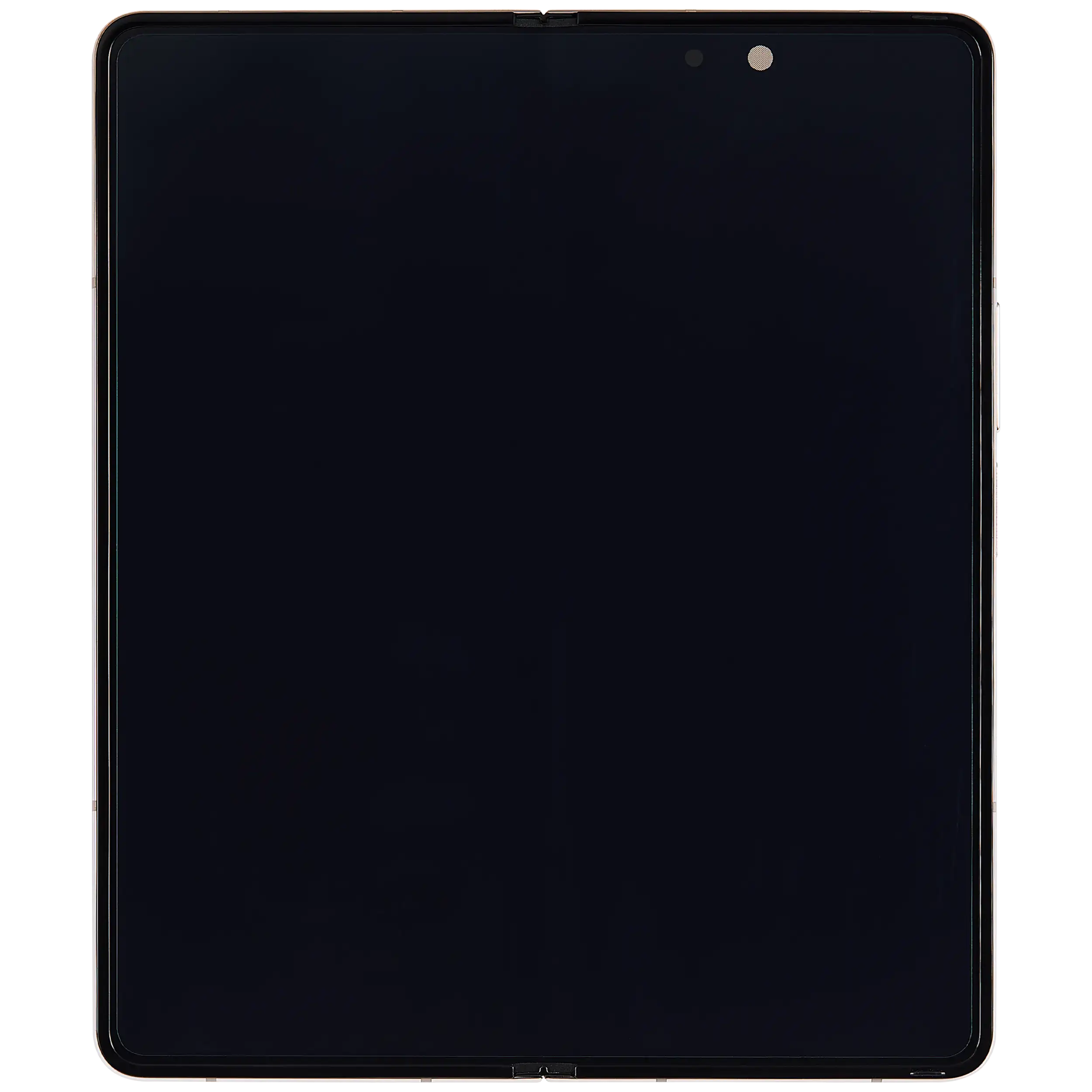 Inner OLED Display mit Rahmen für Samsung Galaxy Z Fold 4 5G (US & International) (professionell aufgearbeitet) (Beige) – Bild 3
