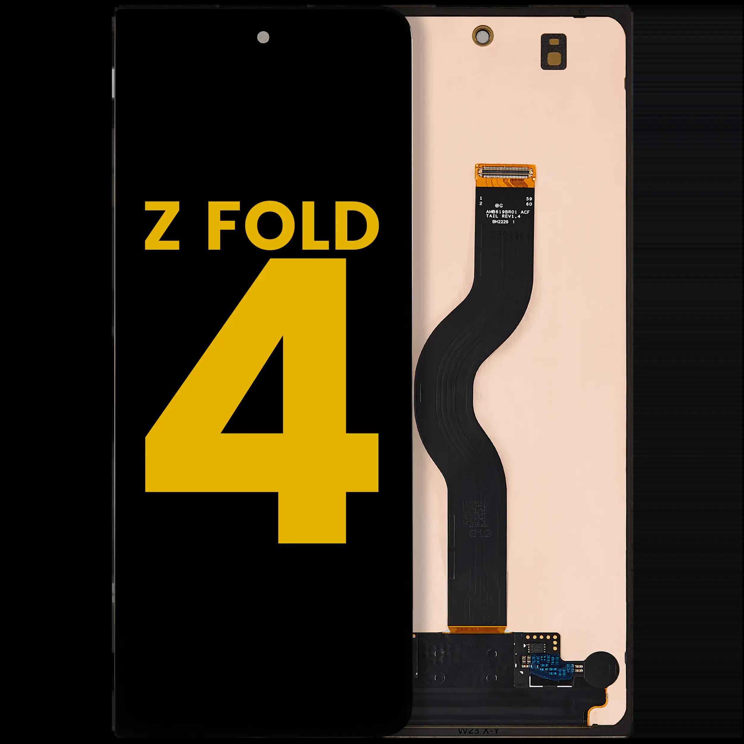Outer OLED Display für Samsung Galaxy Z Fold 4 5G (professionell aufgearbeitet)