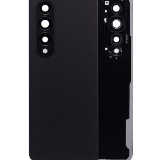 Rückdeckelglas mit Kameraglas für Samsung Galaxy Z Fold 4 (F936) (Phantom Black)
