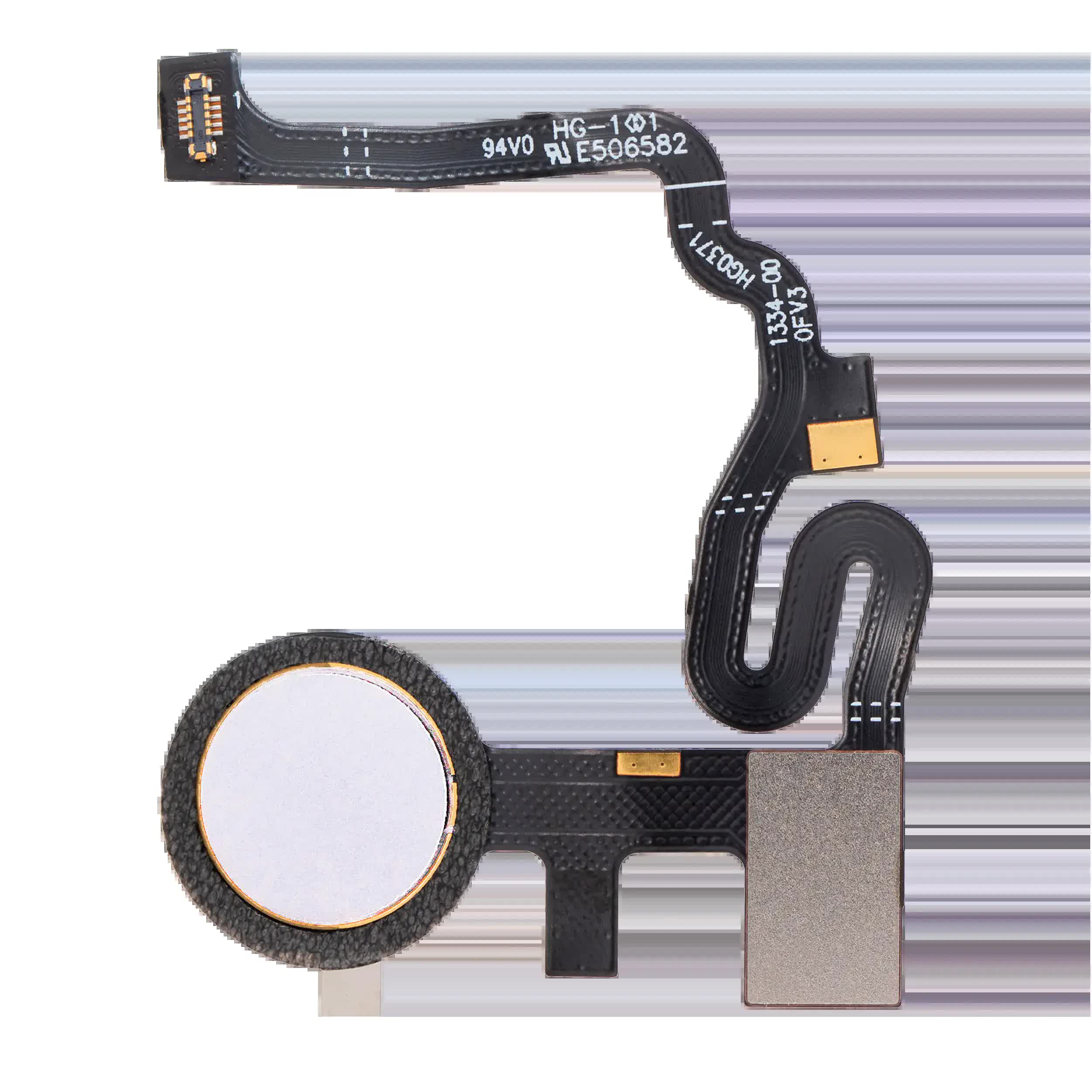Fingerabdrucksensor mit Flexkabel für Google Pixel 4a / 4a 5G (Original) (Clearly White)