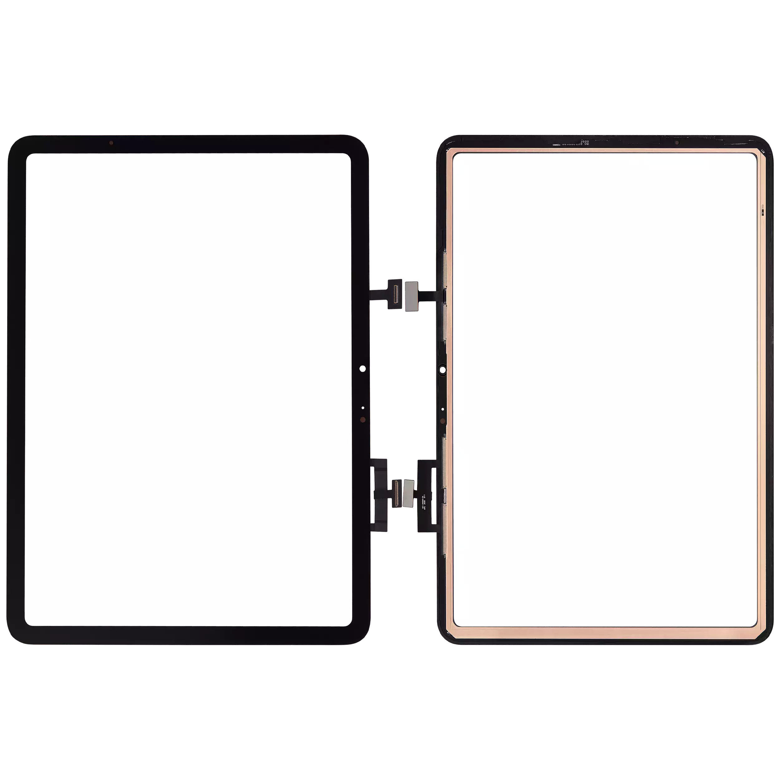 Touchscreen-Digitizer für iPad Air 11" (2024 / 2025 / 2026) (Glas Separation erforderlich) (WiFi / Cellular) (Aftermarket Plus) (Black (Schwarz)) – Bild 2