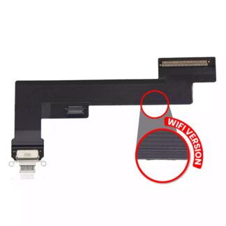 Ladebuchse Flexkabel für iPad Air 4 (nur WiFi) (ausgebautes Originalteil: Grade A) (White (Weiß))