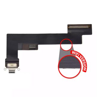 Ladebuchse Flexkabel für iPad Air 4 (nur WiFi) (ausgebautes Originalteil: Grade A) (Black (Schwarz))
