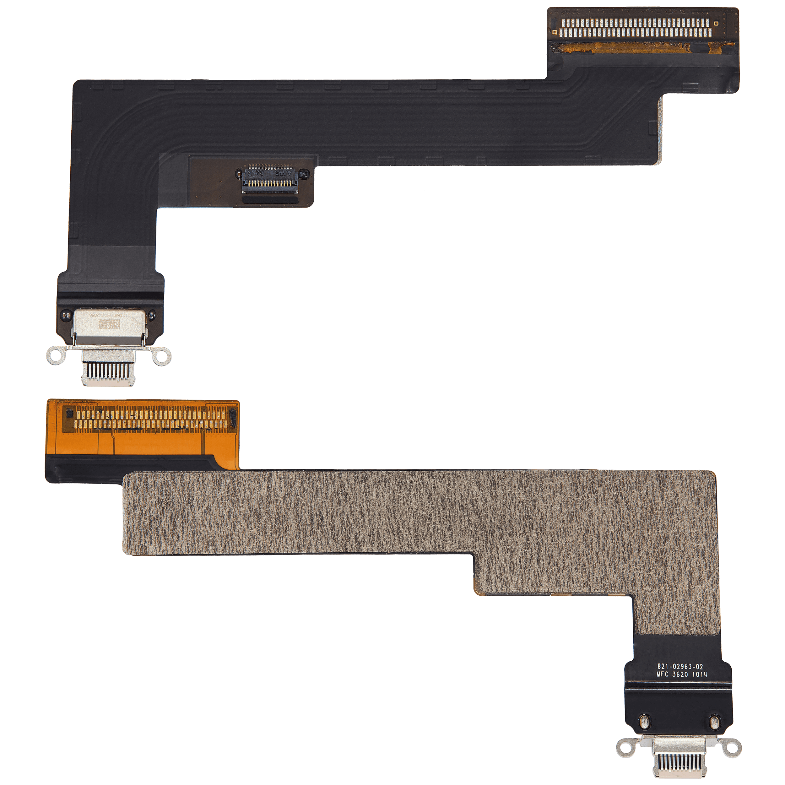 Ladebuchse Flexkabel für iPad Air 4 (nur WiFi) (ausgebautes Originalteil: Grade A) (Rose Gold) – Bild 2