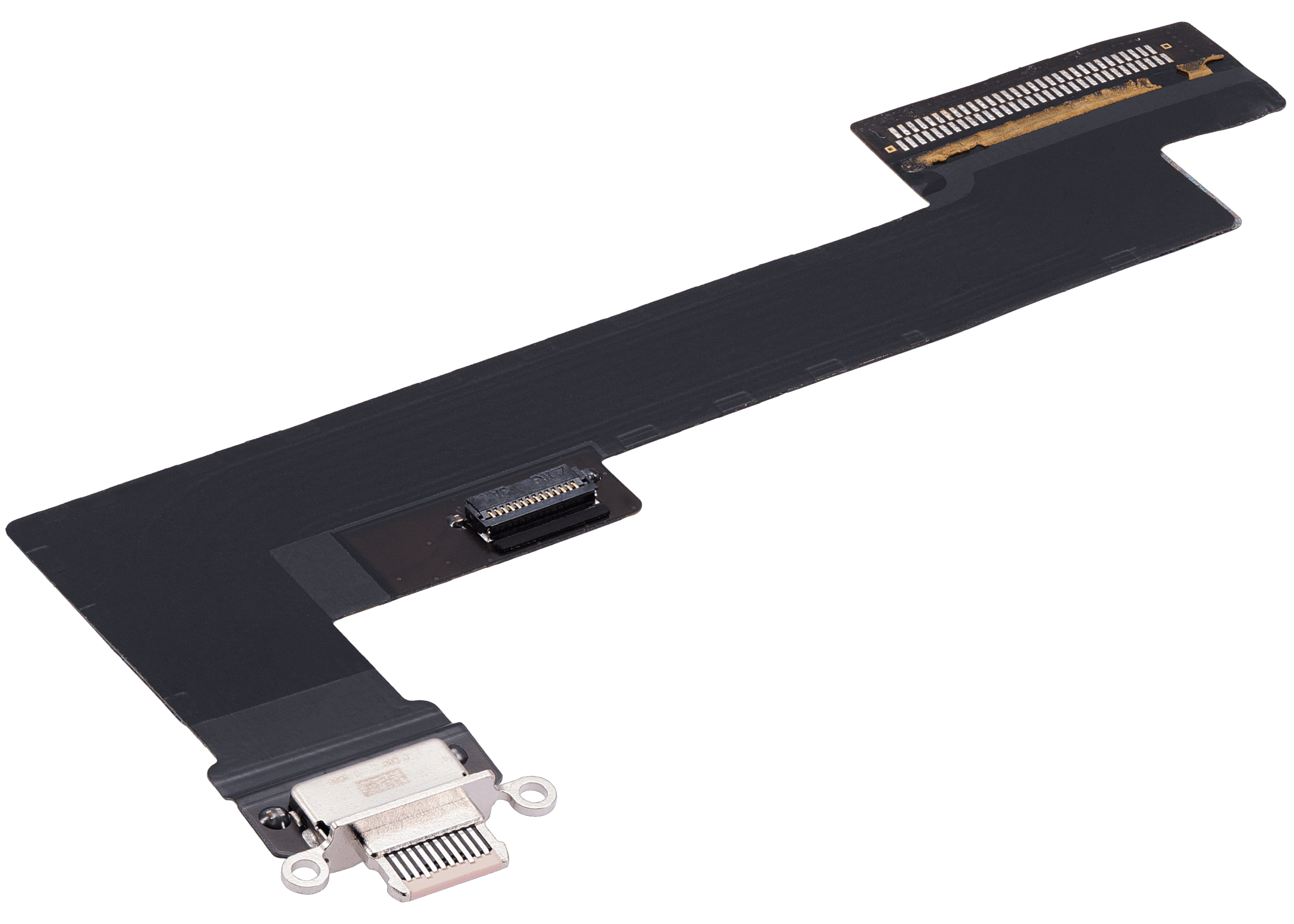 Ladebuchse Flexkabel für iPad Air 4 (nur WiFi) (ausgebautes Originalteil: Grade A) (Rose Gold) – Bild 4