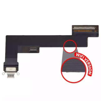 Ladebuchse Flexkabel für iPad Air 4 (nur WiFi) (ausgebautes Originalteil: Grade A) (Rose Gold)