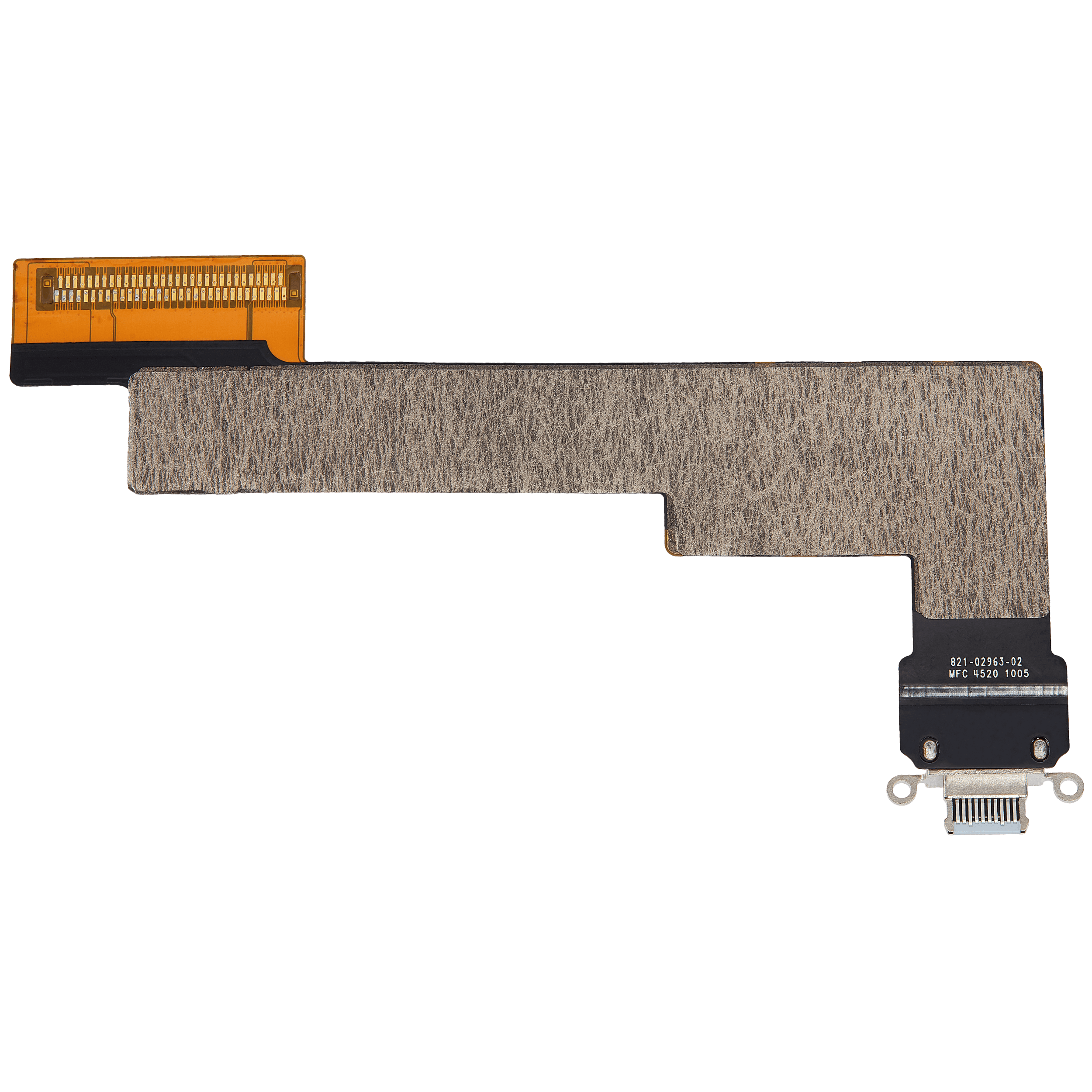 Ladebuchse Flexkabel für iPad Air 4 (nur WiFi) (ausgebautes Originalteil: Grade A) (Sky Blue) – Bild 3
