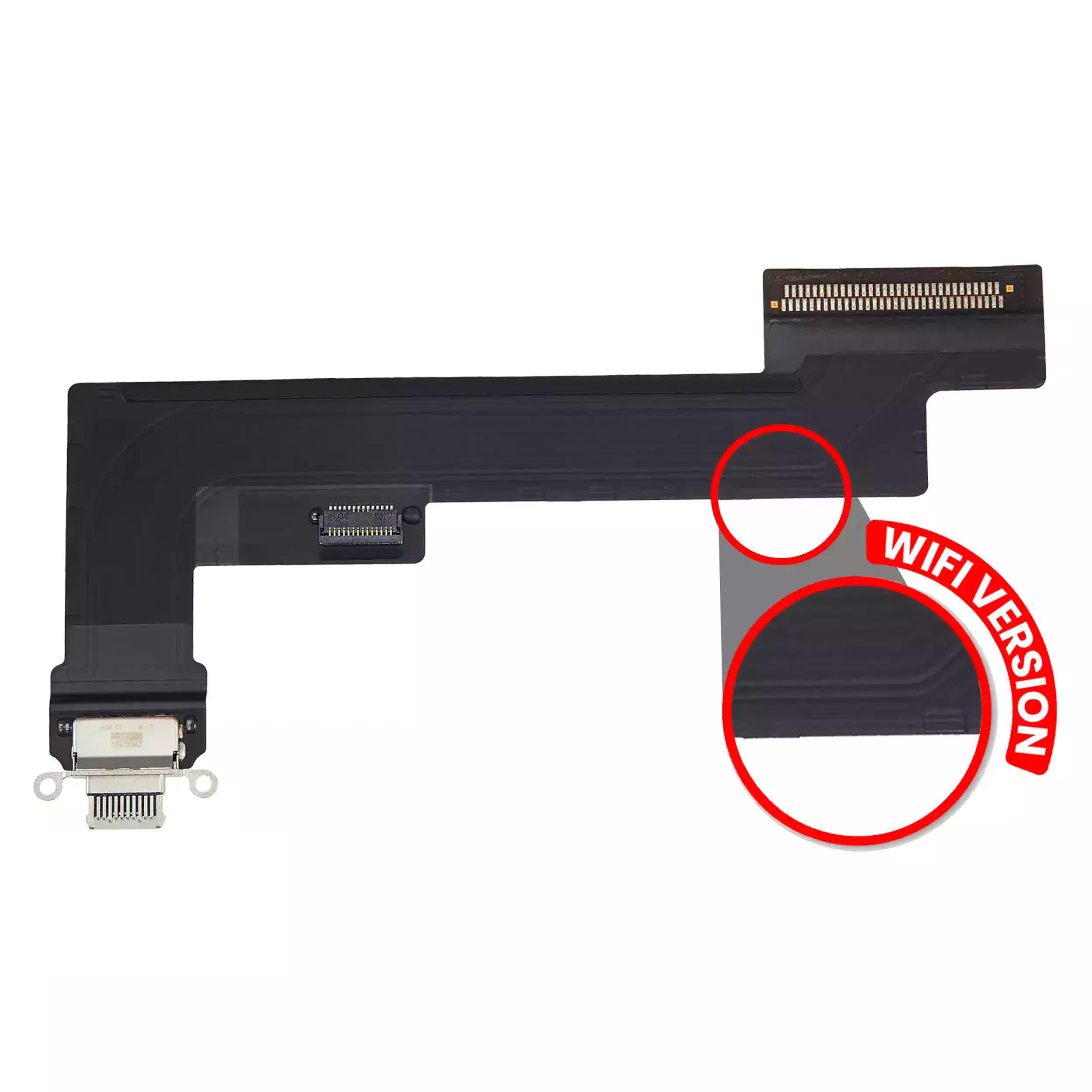Ladebuchse Flexkabel für iPad Air 4 (nur WiFi) (ausgebautes Originalteil: Grade A) (Green (Grün))
