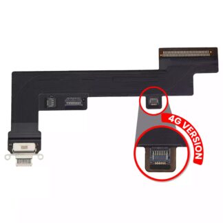 Ladebuchse Flexkabel für iPad Air 4 / iPad Air 5 (Cellular) (ausgebautes Originalteil: Grade A) (Rose Gold)