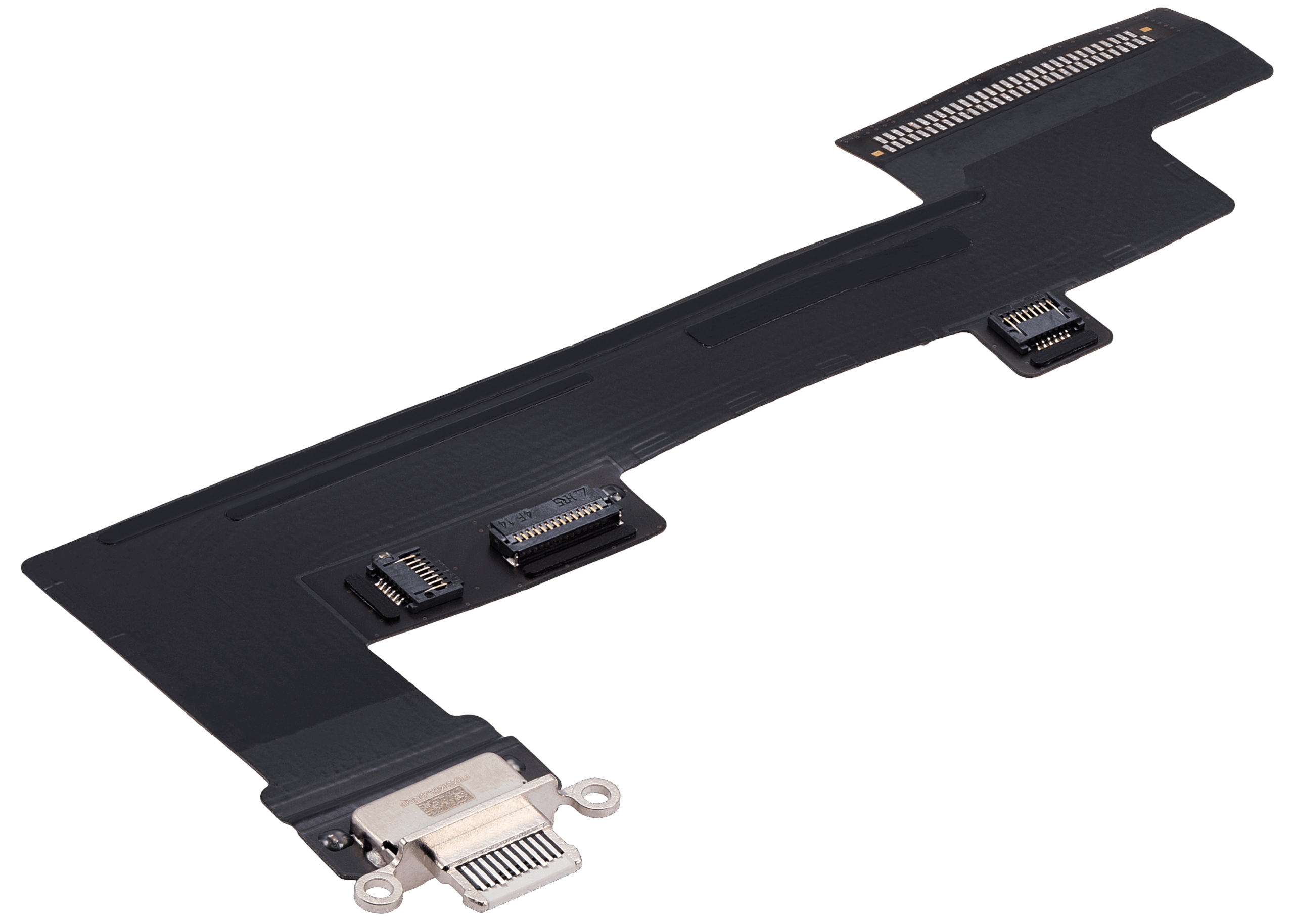 Ladebuchse Flexkabel für iPad Air 4 / iPad Air 5 (Cellular) (ausgebautes Originalteil: Grade A) (White (Weiß)) – Bild 4