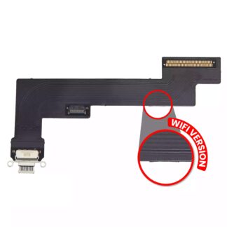Ladebuchse Flexkabel für iPad Air 5 (nur WiFi) (Aftermarket Plus) (Starlight)