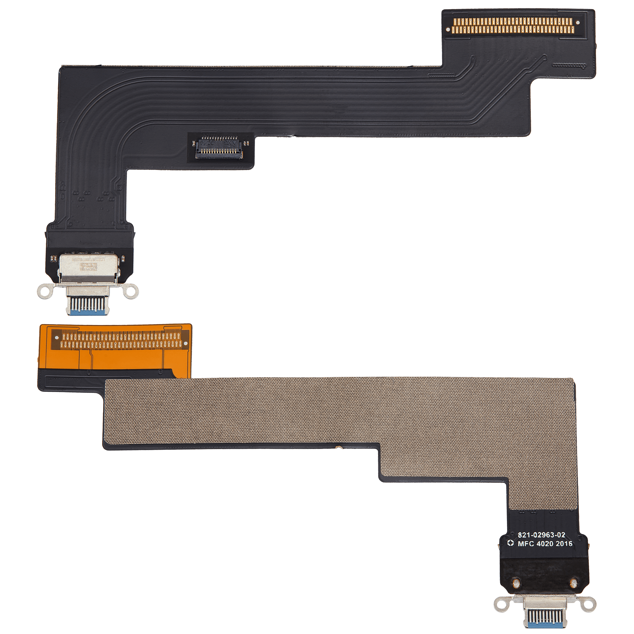 Ladebuchse Flexkabel für iPad Air 5 (nur WiFi) (Aftermarket Plus) (Blue (Blau)) – Bild 2