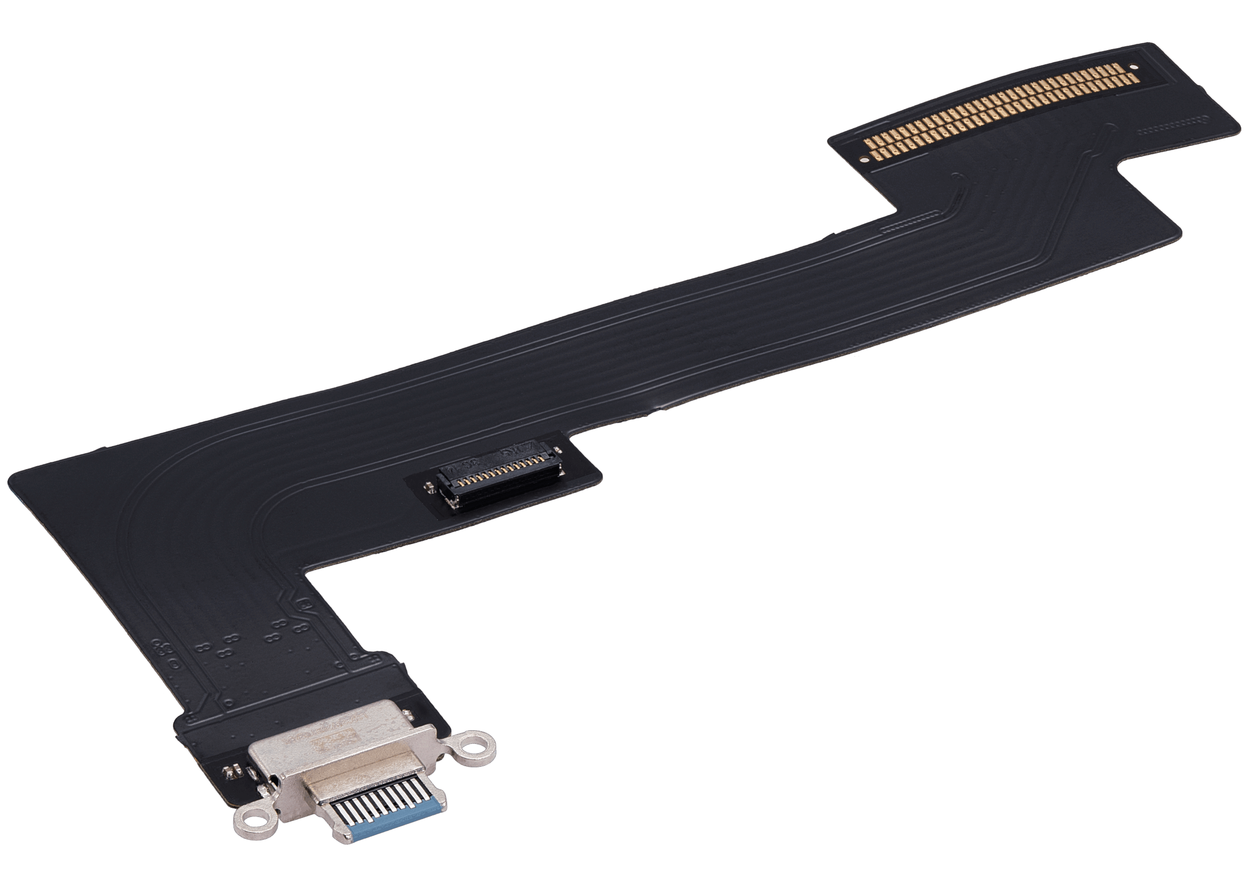 Ladebuchse Flexkabel für iPad Air 5 (nur WiFi) (Aftermarket Plus) (Blue (Blau)) – Bild 4