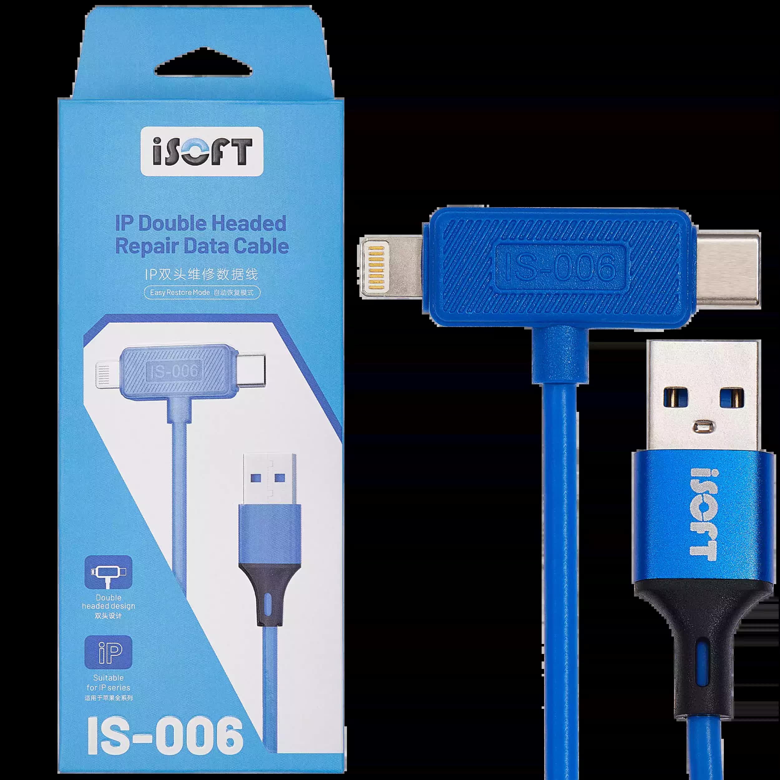 IS-006 Dual Interface Repair Datenkabel für iPhone (ISOFT)