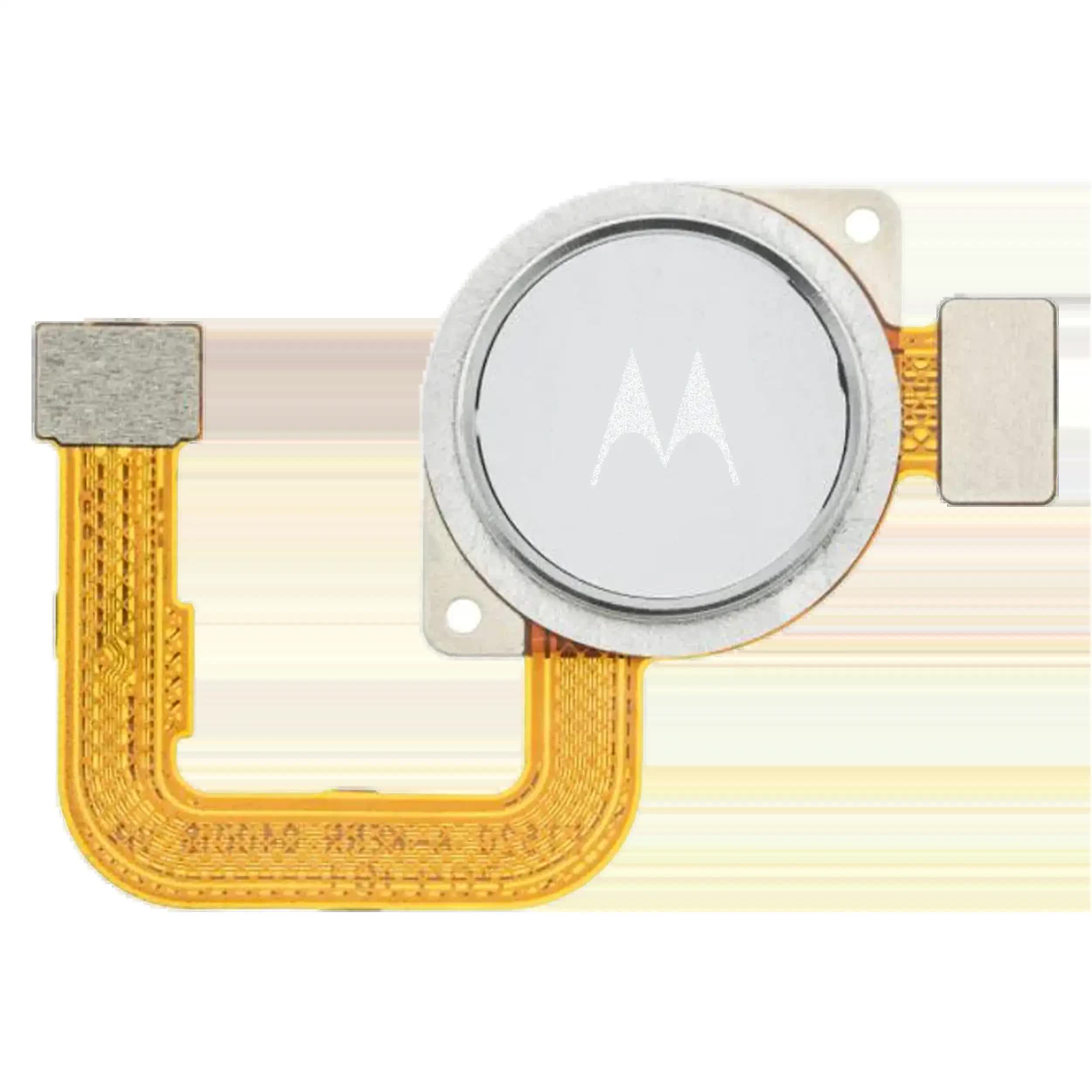 Fingerabdrucksensor mit Flexkabel für Motorola Moto G Fast (XT2045 / 2020) (Original) (Pearl White)