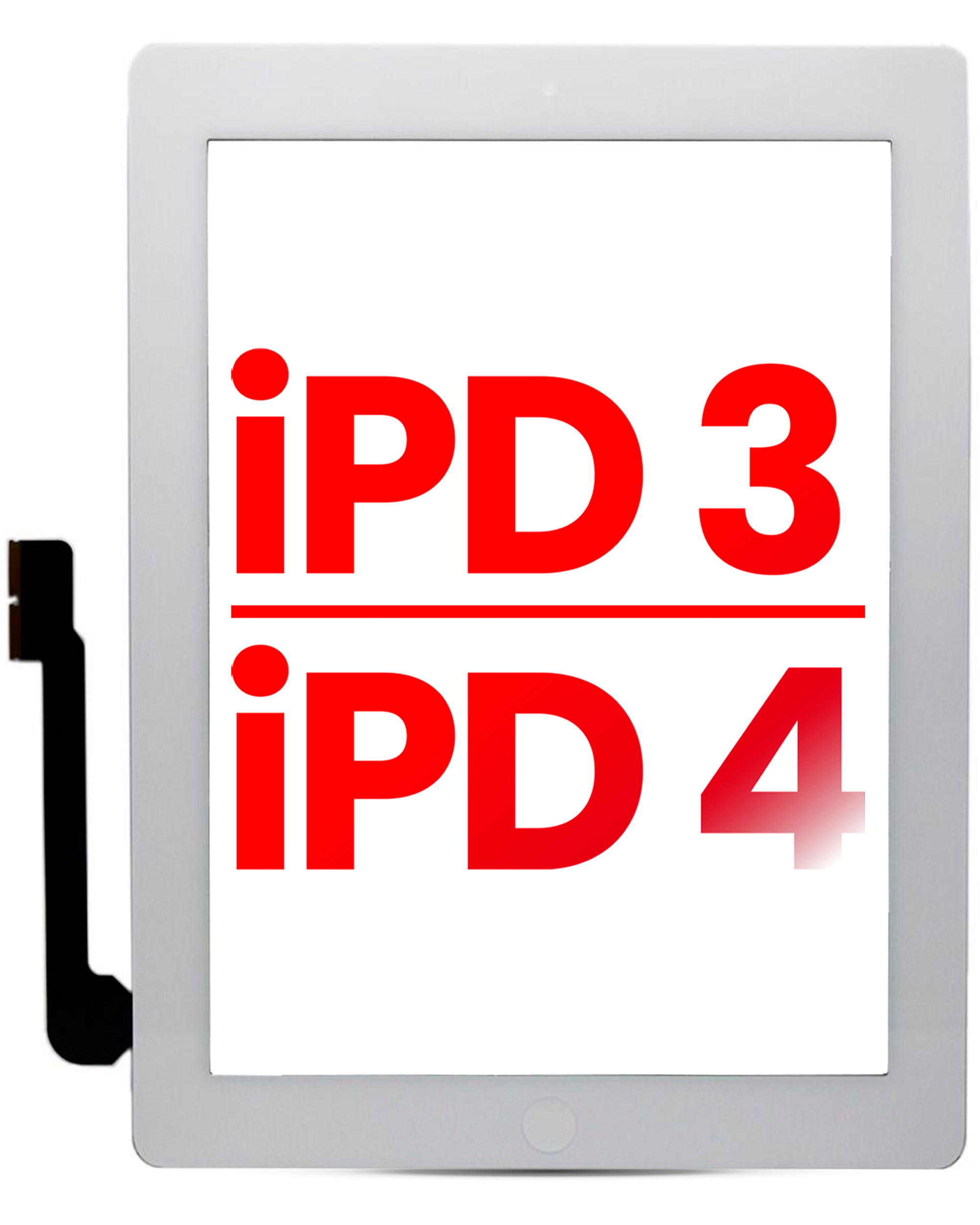 Touchscreen-Digitizer für iPad Air 1 / iPad 5 (2017) (Homebutton vormontiert für iPad Air 1) (Premium) (Black (Schwarz)) – Bild 3