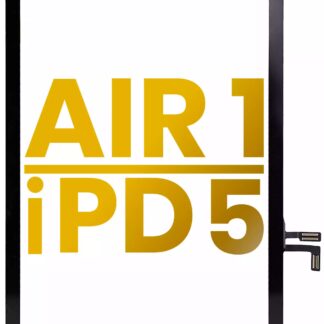 Touchscreen-Digitizer für iPad Air 1 / iPad 5 (2017) (Homebutton vormontiert für iPad Air 1) (Premium) (Black (Schwarz))