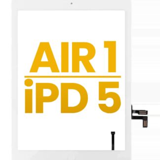 Touchscreen-Digitizer für iPad Air 1 / iPad 5 (2017) (Homebutton vormontiert für iPad Air 1) (Premium) (White (Weiß))
