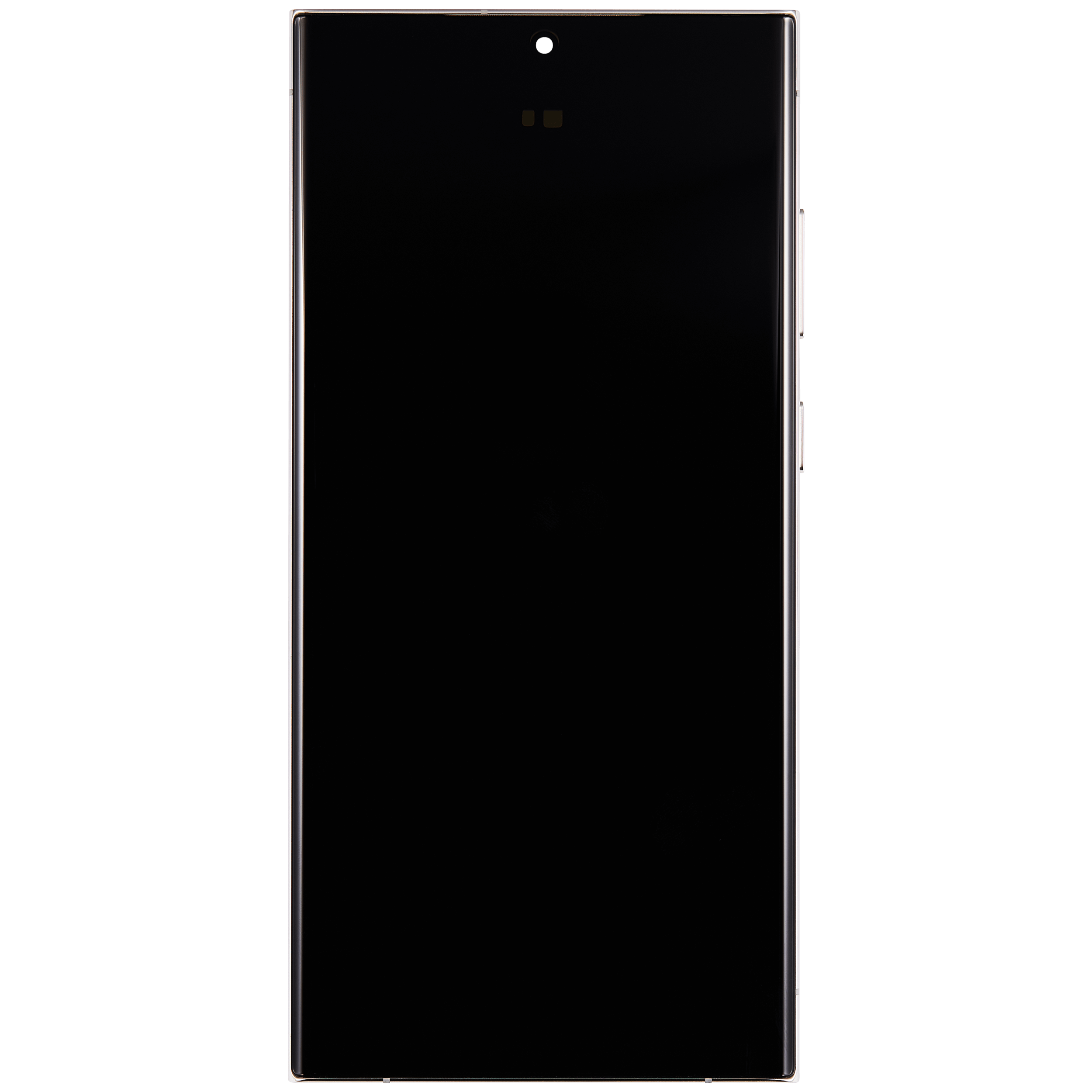 OLED Display mit Rahmen für Samsung Galaxy S23 Ultra 5G (US & International) (Service Pack) (Cream) – Bild 3