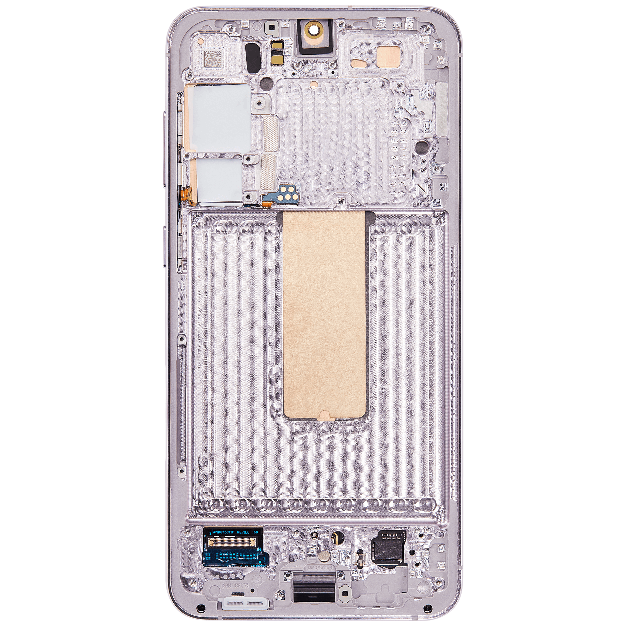 OLED Display mit Rahmen für Samsung Galaxy S23 Plus 5G (US & International) (Service Pack) (Lavender) – Bild 4