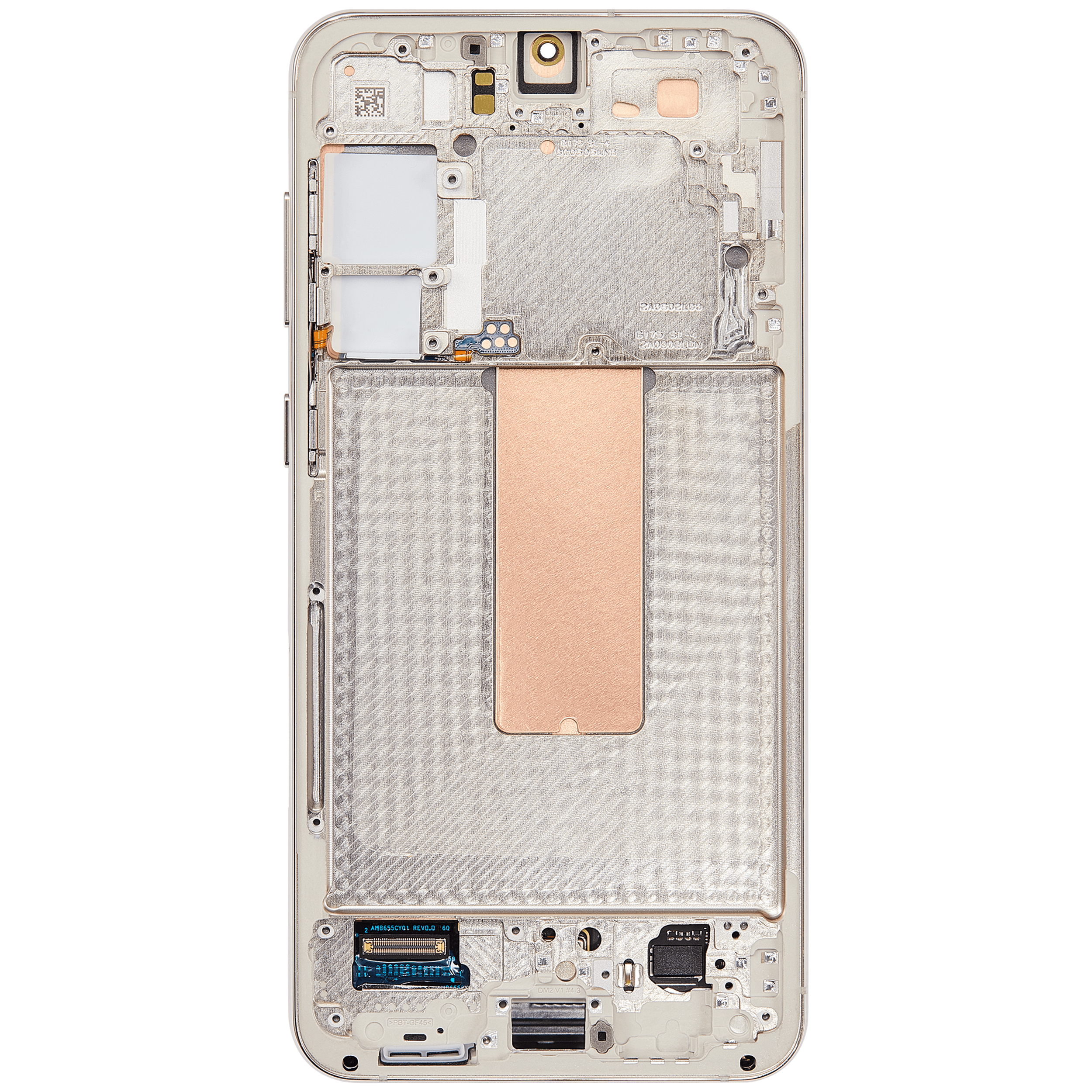 OLED Display mit Rahmen für Samsung Galaxy S23 Plus 5G (US & International) (Service Pack) (Cream) – Bild 4