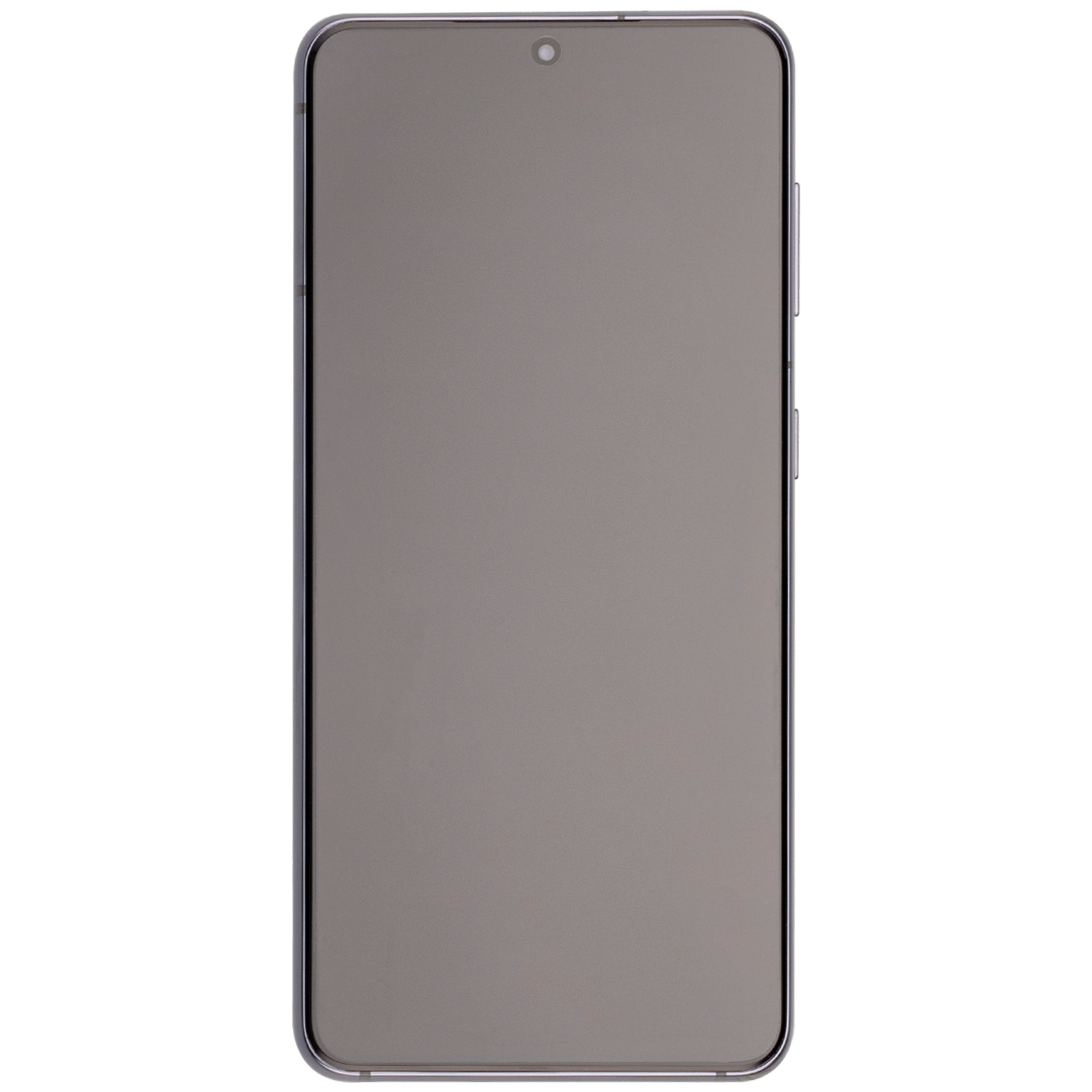 OLED Display mit Rahmen für Samsung Galaxy S21 5G (Aftermarket Plus) (Phantom Gray) – Bild 3
