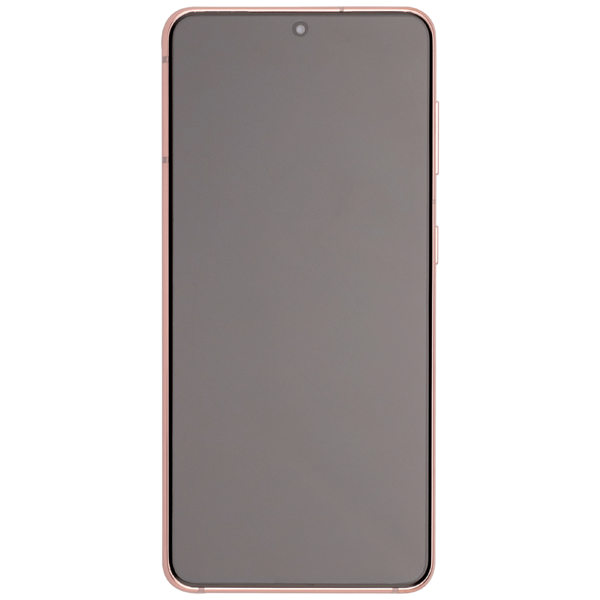 OLED Display mit Rahmen für Samsung Galaxy S21 5G (Aftermarket Plus) (Phantom Pink) – Bild 3