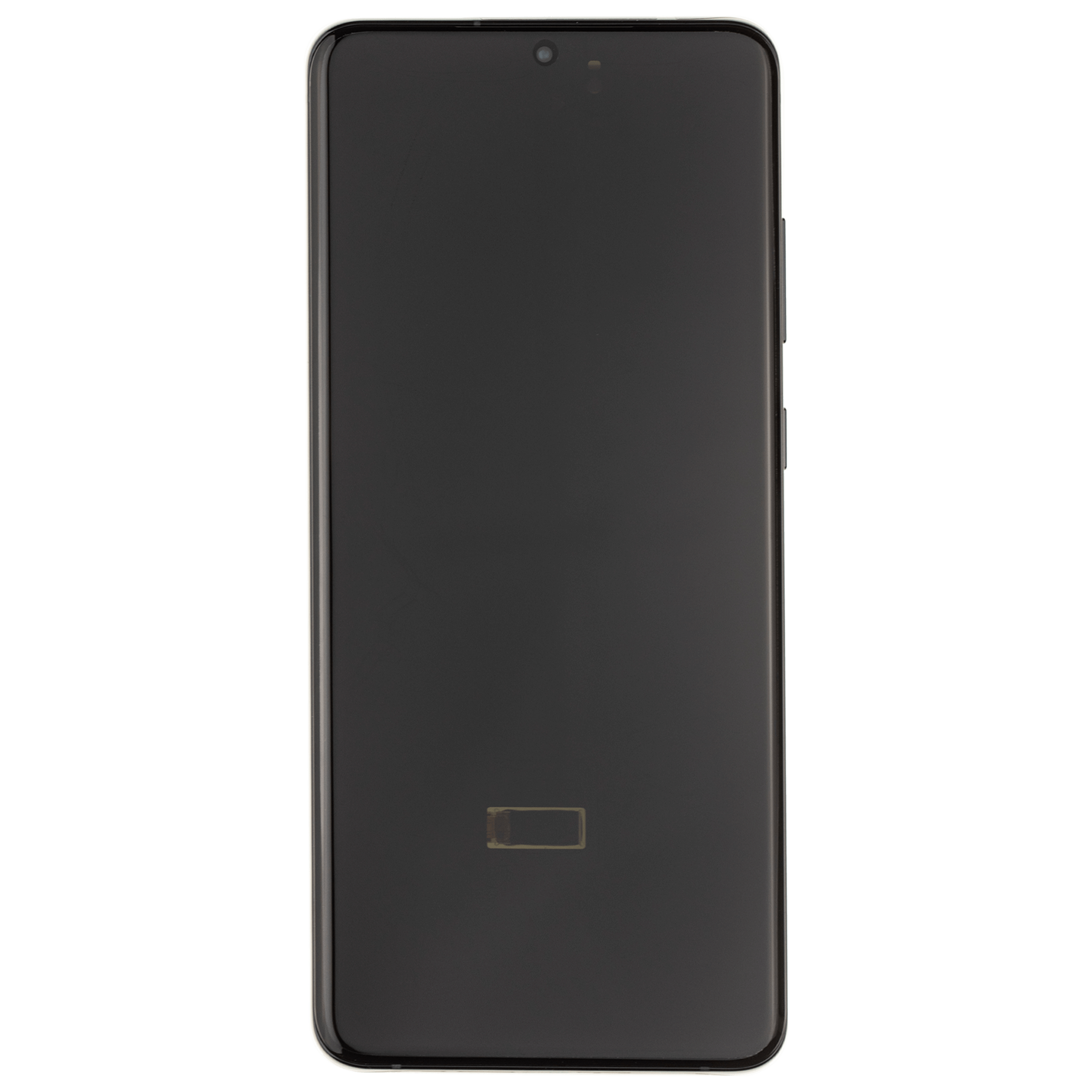 OLED Display mit Rahmen für Samsung Galaxy S20 Ultra 5G (Aftermarket Plus) (Cosmic Black) – Bild 3