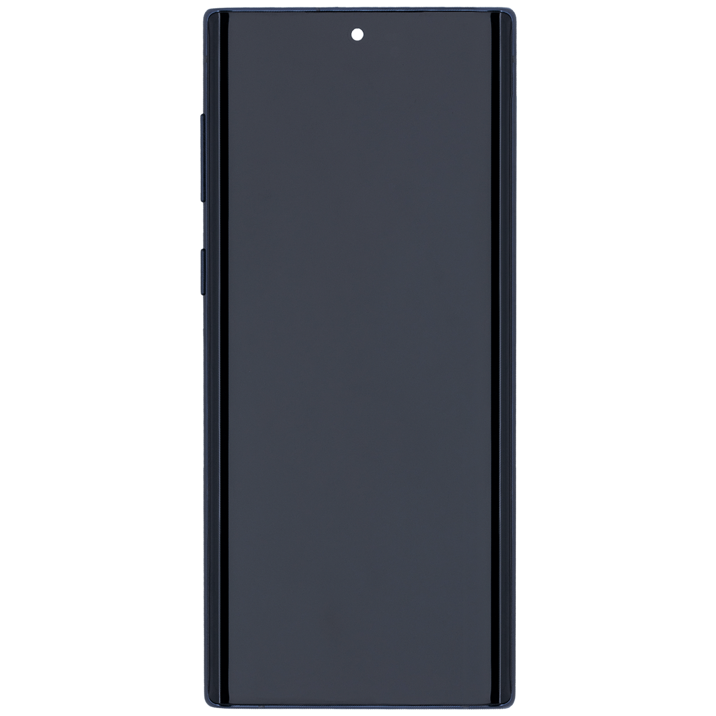 OLED Display mit Rahmen für Samsung Galaxy Note 10 (Aftermarket Plus) (Aura Glow / Silver) – Bild 3