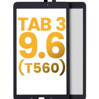 Touchscreen-Digitizer für Samsung Galaxy Tab E 9.6" (T560 / T561 / T567) (2015) (Black (Schwarz))