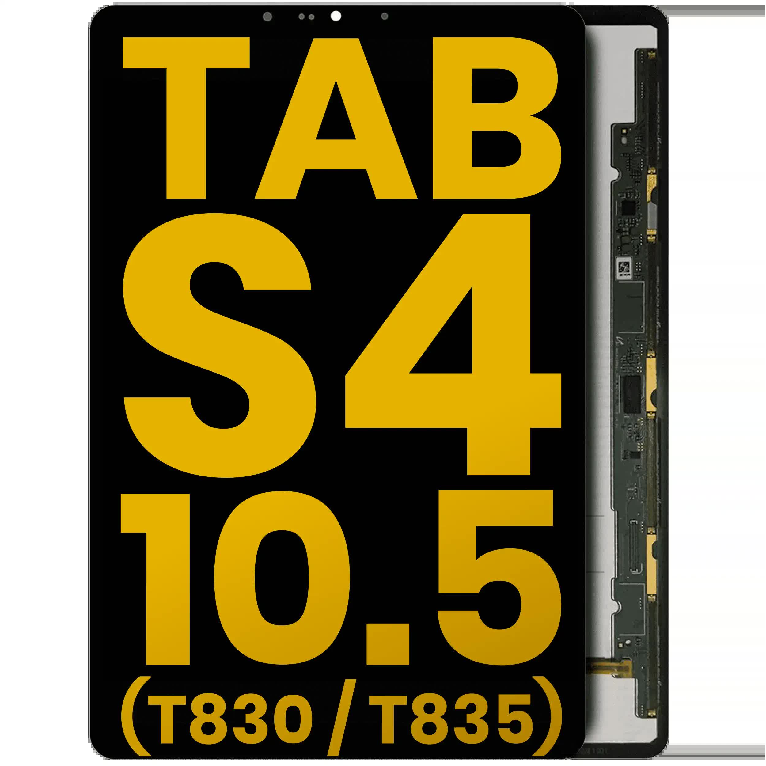 LCD Display für Samsung Galaxy Tab S4 10.5" (T830 / T835) (2018) (professionell aufgearbeitet)