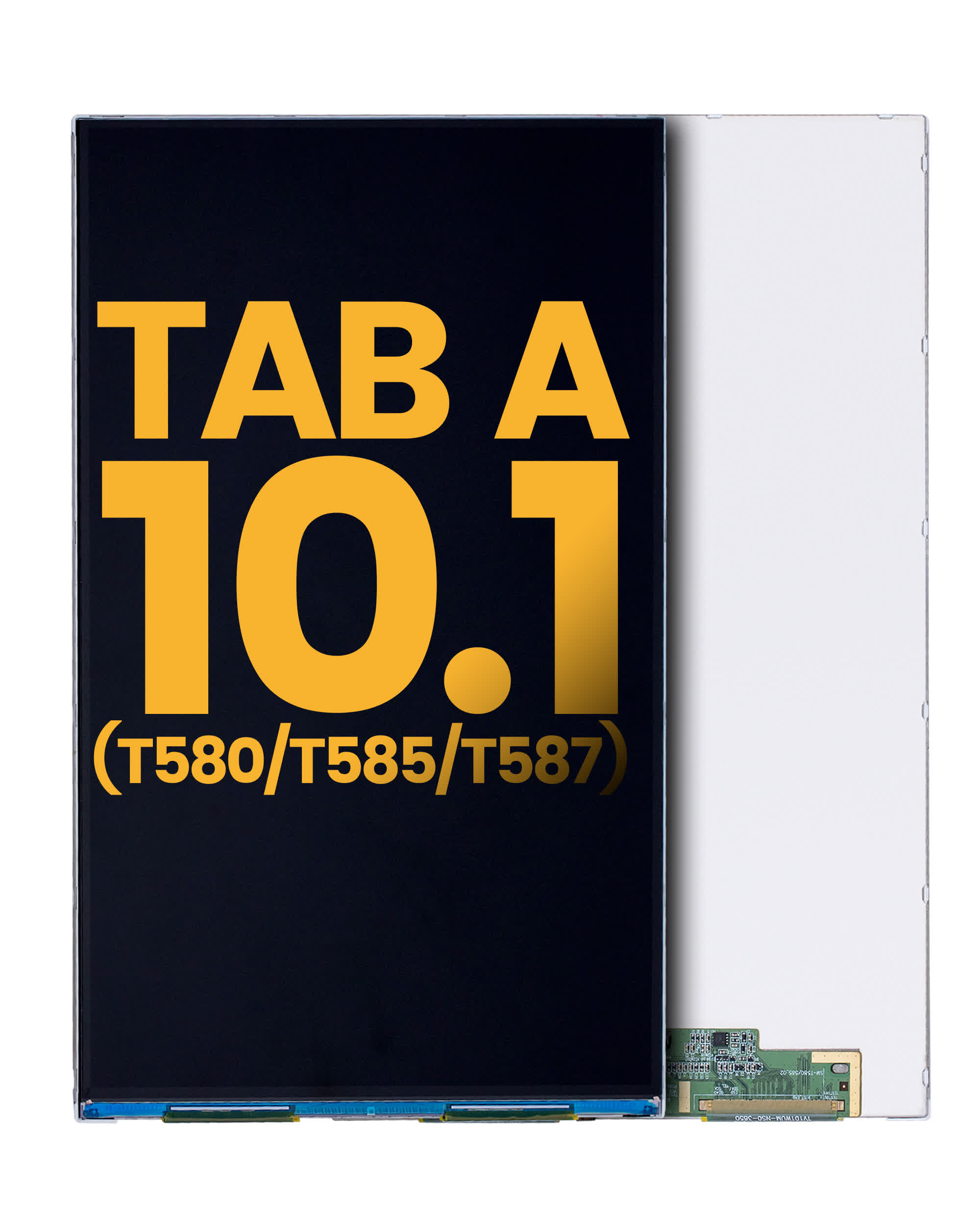 LCD einzeln für Samsung Tab A 10.1" (T580 / T585 / T587) (2016) (professionell aufgearbeitet)