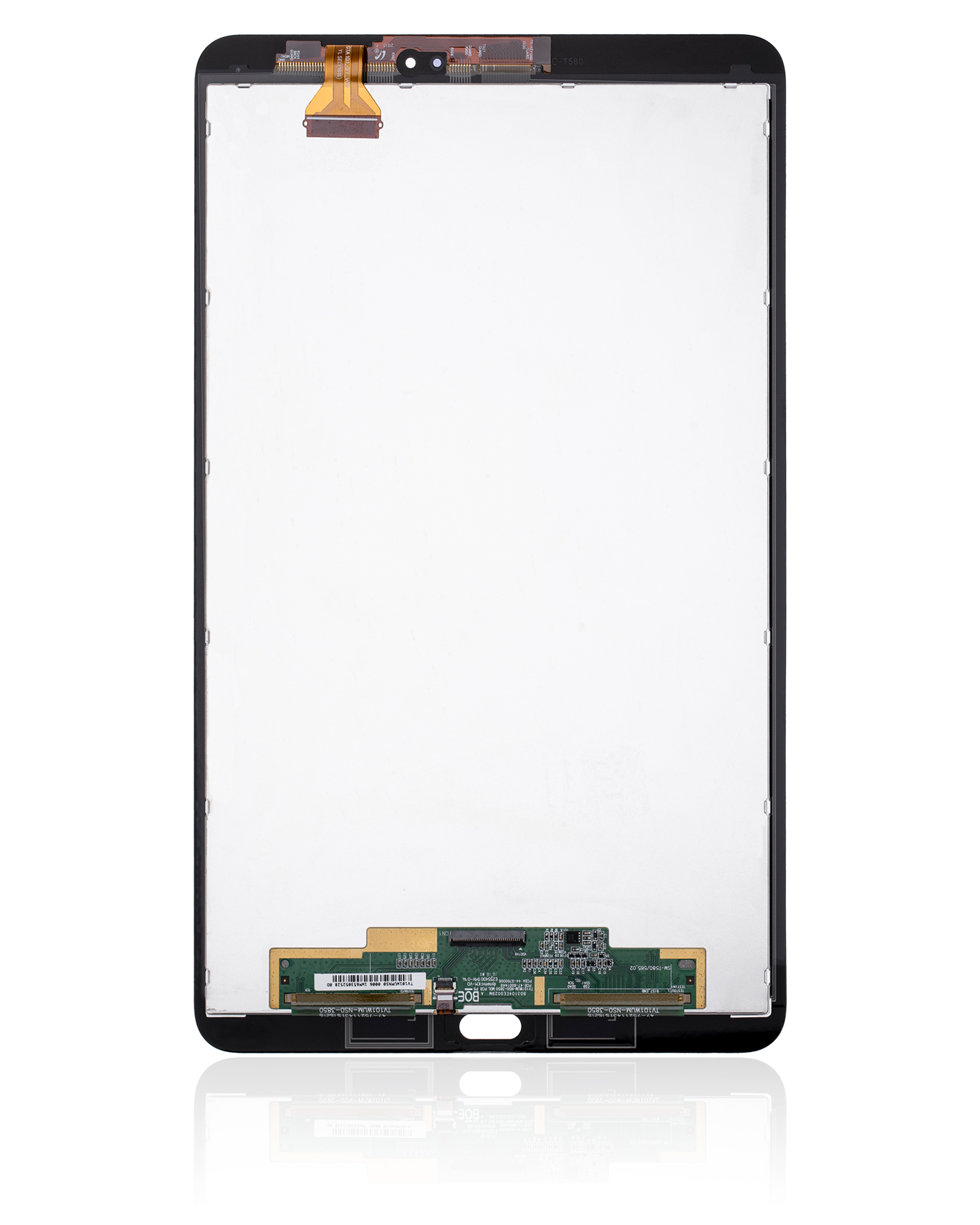 LCD Display ohne Rahmen für Samsung Tab A (10.1" / 2016) (T580 / T585) (professionell aufgearbeitet) (Black (Schwarz)) – Bild 3