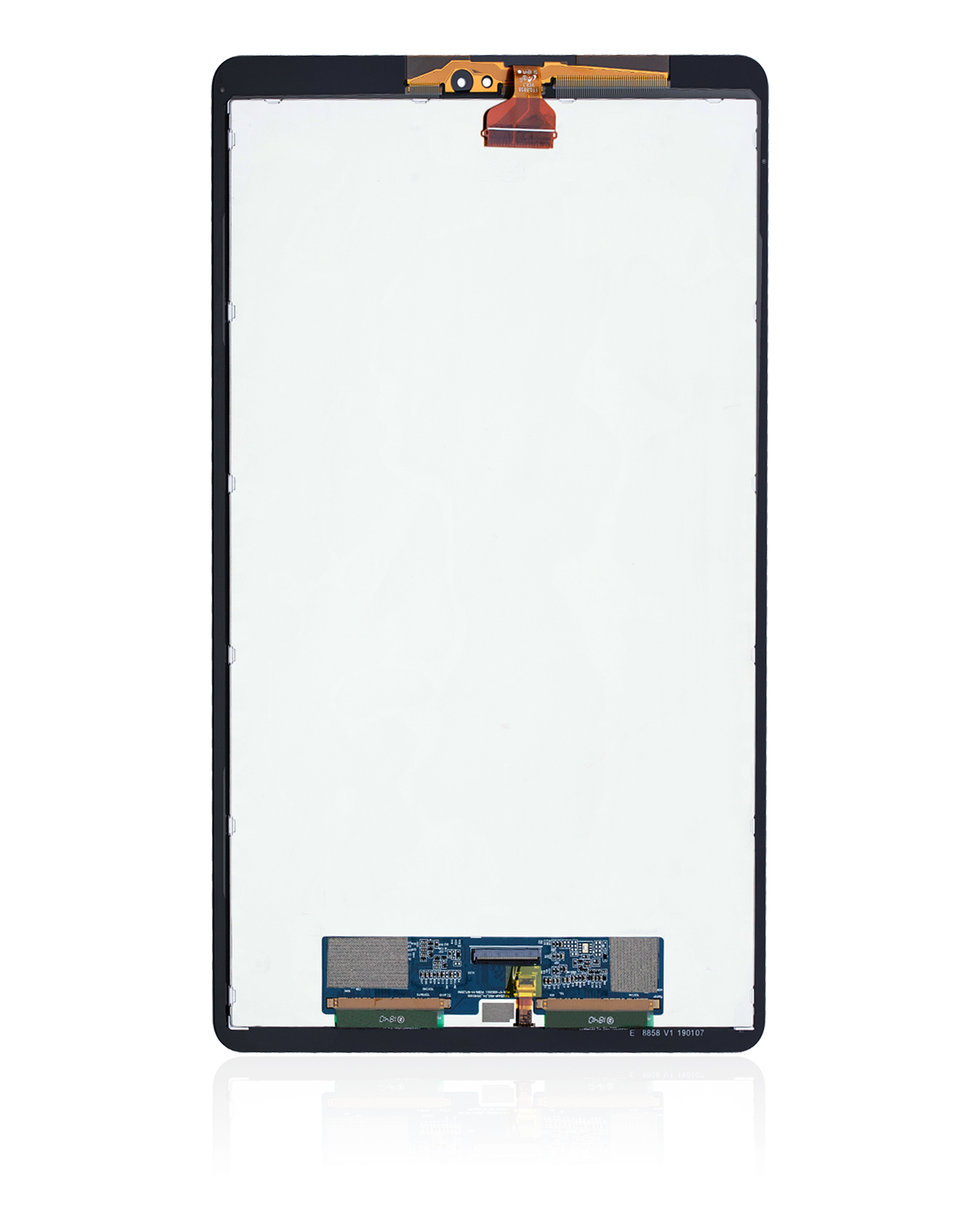 LCD Display ohne Rahmen für Samsung Galaxy Tab A 10.5" (T590 / T595 / T597) (2018) (professionell aufgearbeitet) (Black (Schwarz)) – Bild 3