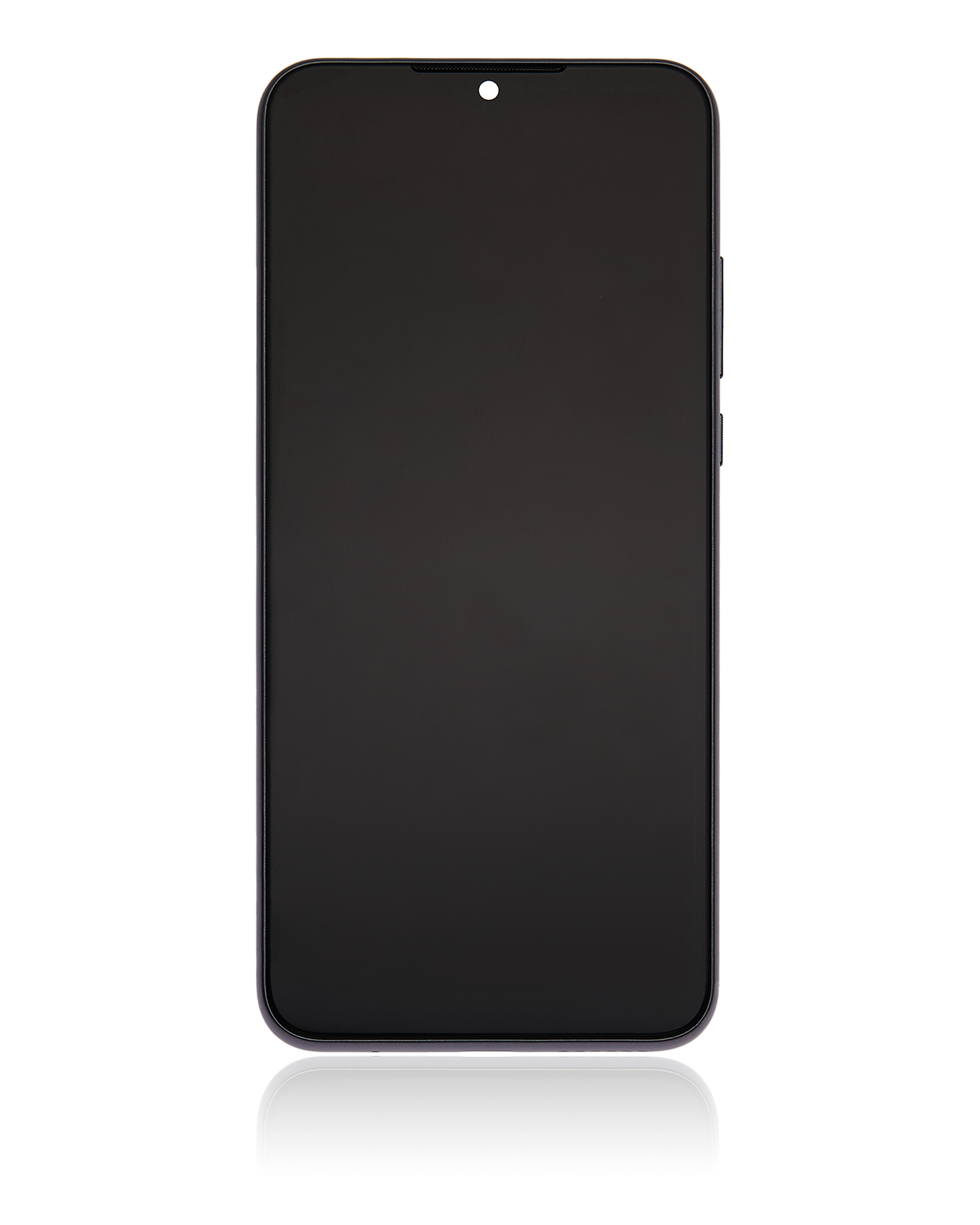 LCD Display mit Rahmen für Motorola Moto G Play (XT2093 / 2021) (professionell aufgearbeitet) (Flash Gray) – Bild 4
