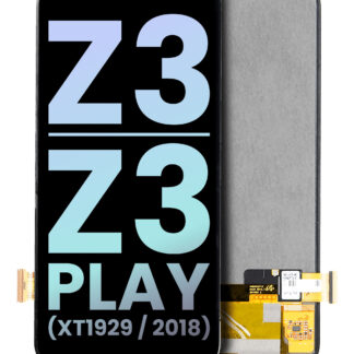 LCD Display ohne Rahmen für Motorola Moto Z3 / Moto Z3 Play (XT1929 / 2018) (Original) (Black (Schwarz))