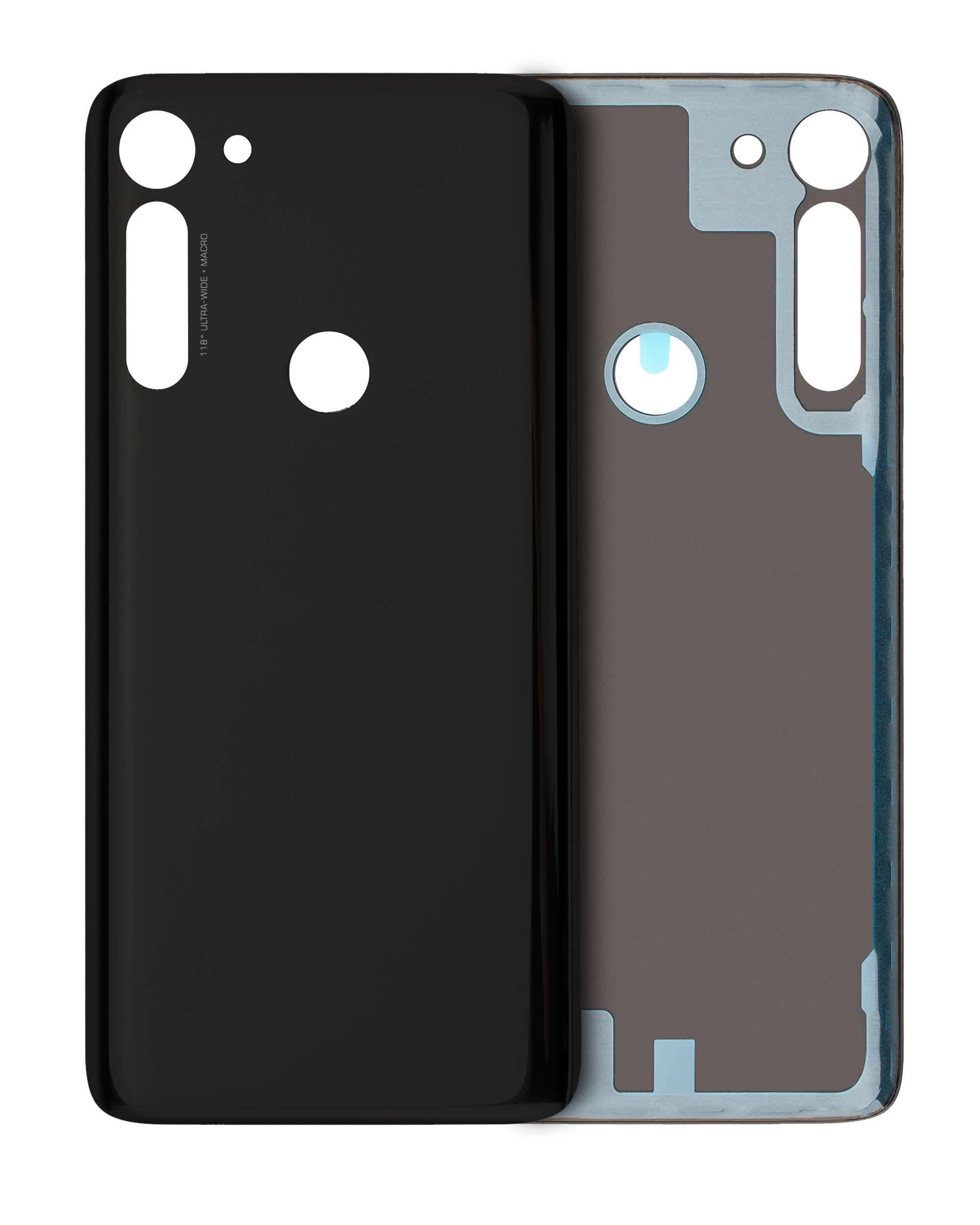 Rückdeckelglas für Motorola Moto G Power (XT2041 / 2020) / G8 Power (XT2041DL / 2020) (Original) (Smoke Black)