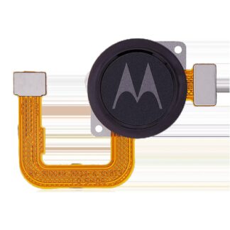 Fingerabdrucksensor mit Flexkabel für Motorola Moto G Power / G8 Power (XT2041 / 2020) (Original) (Smoke Black)