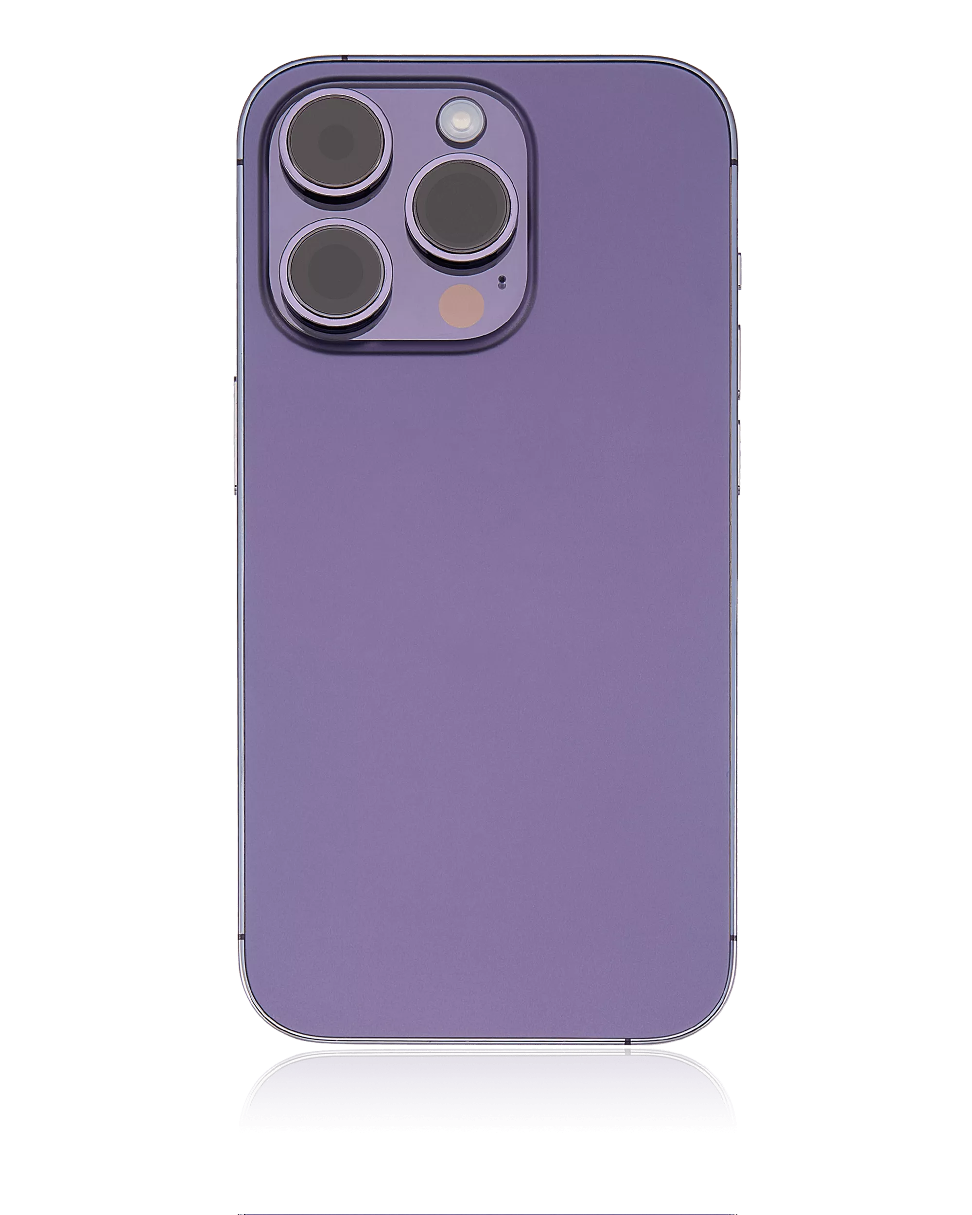 Rückgehäuse mit Kleinteilen für iPhone 14 Pro (US-Version) (ausgebautes Originalteil: Grade C) (Deep Purple) – Bild 3