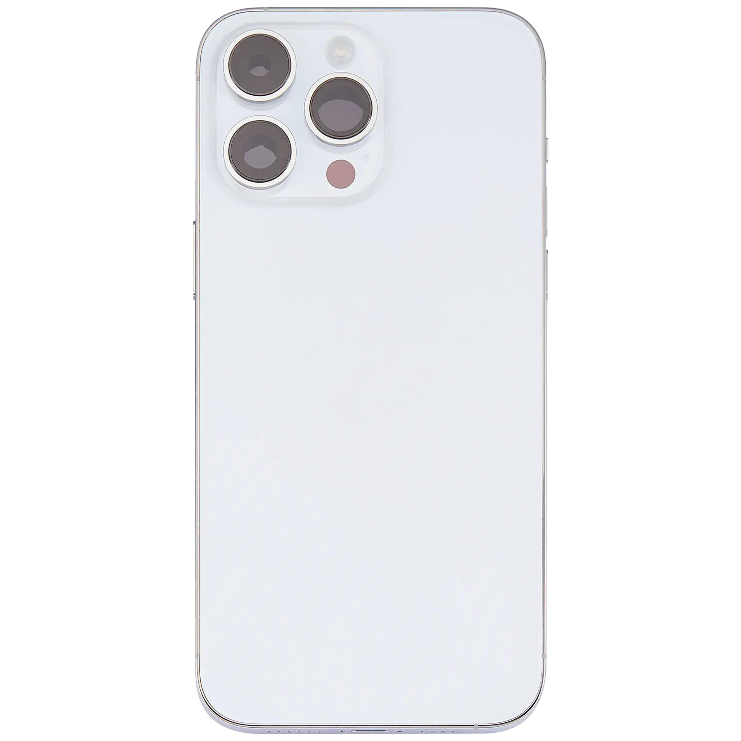 Rückgehäuse mit Kleinteilen für iPhone 14 Pro Max (US-Version) (ausgebautes Originalteil: Grade C) (Silver (Silber)) – Bild 3
