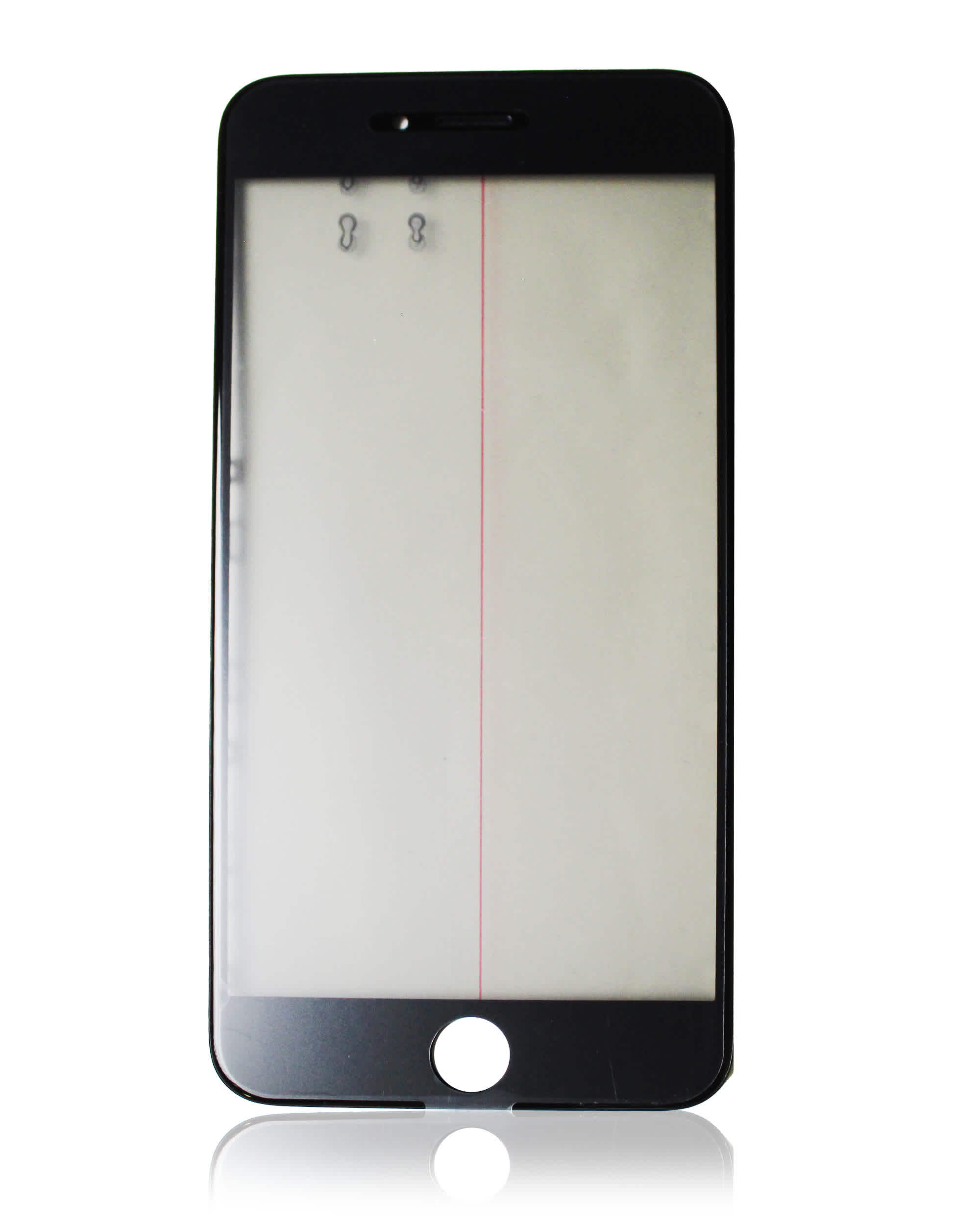 Glas mit Rahmen / OCA / Polarizer vormontiert für iPhone 6 Plus (Black (Schwarz))