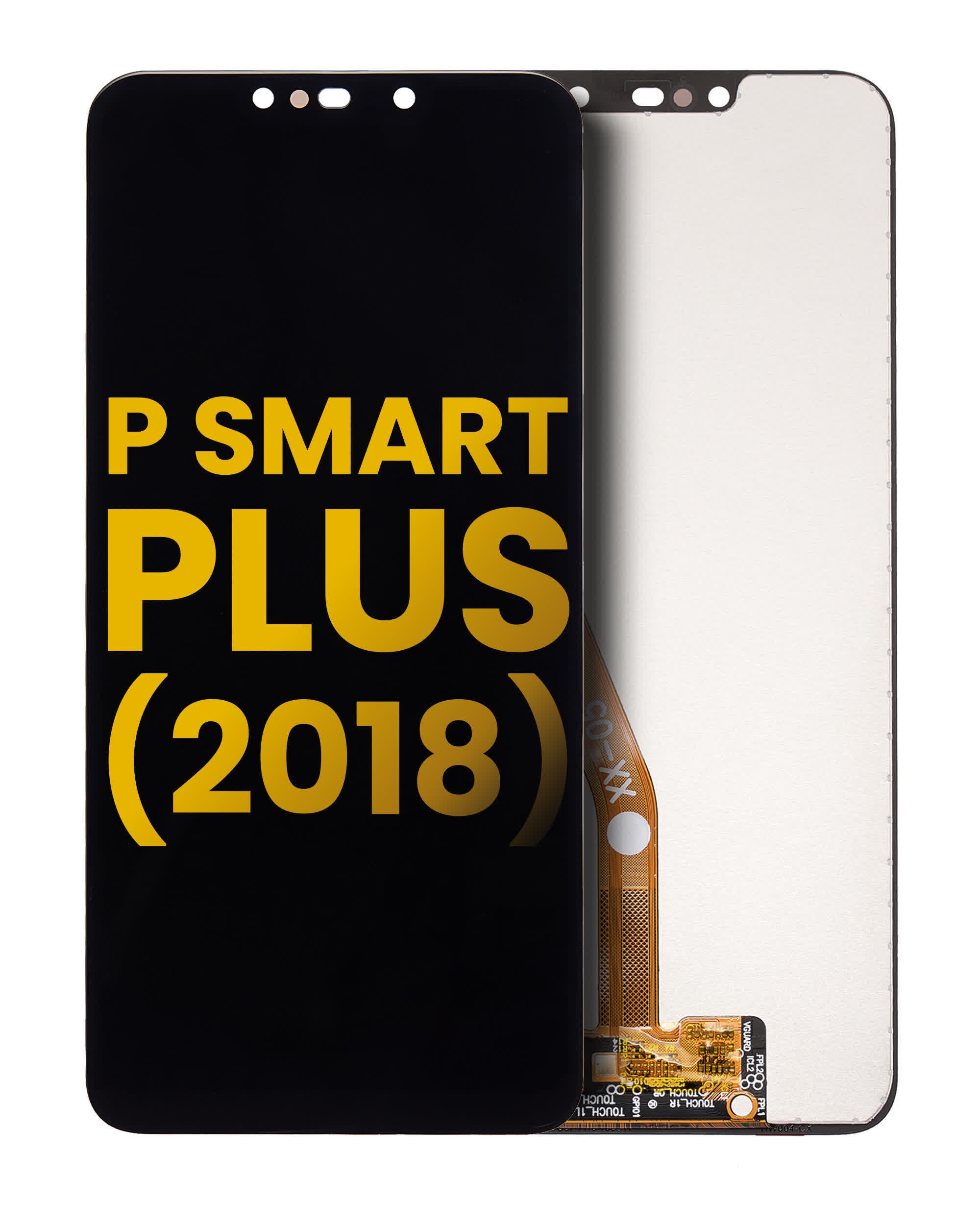 LCD Display ohne Rahmen für Huawei P Smart Plus (2018) (professionell aufgearbeitet)