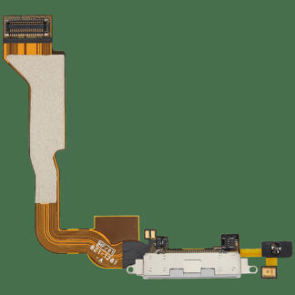 Ladebuchse Kabel für iPhone 4 (CDMA) (White (Weiß))