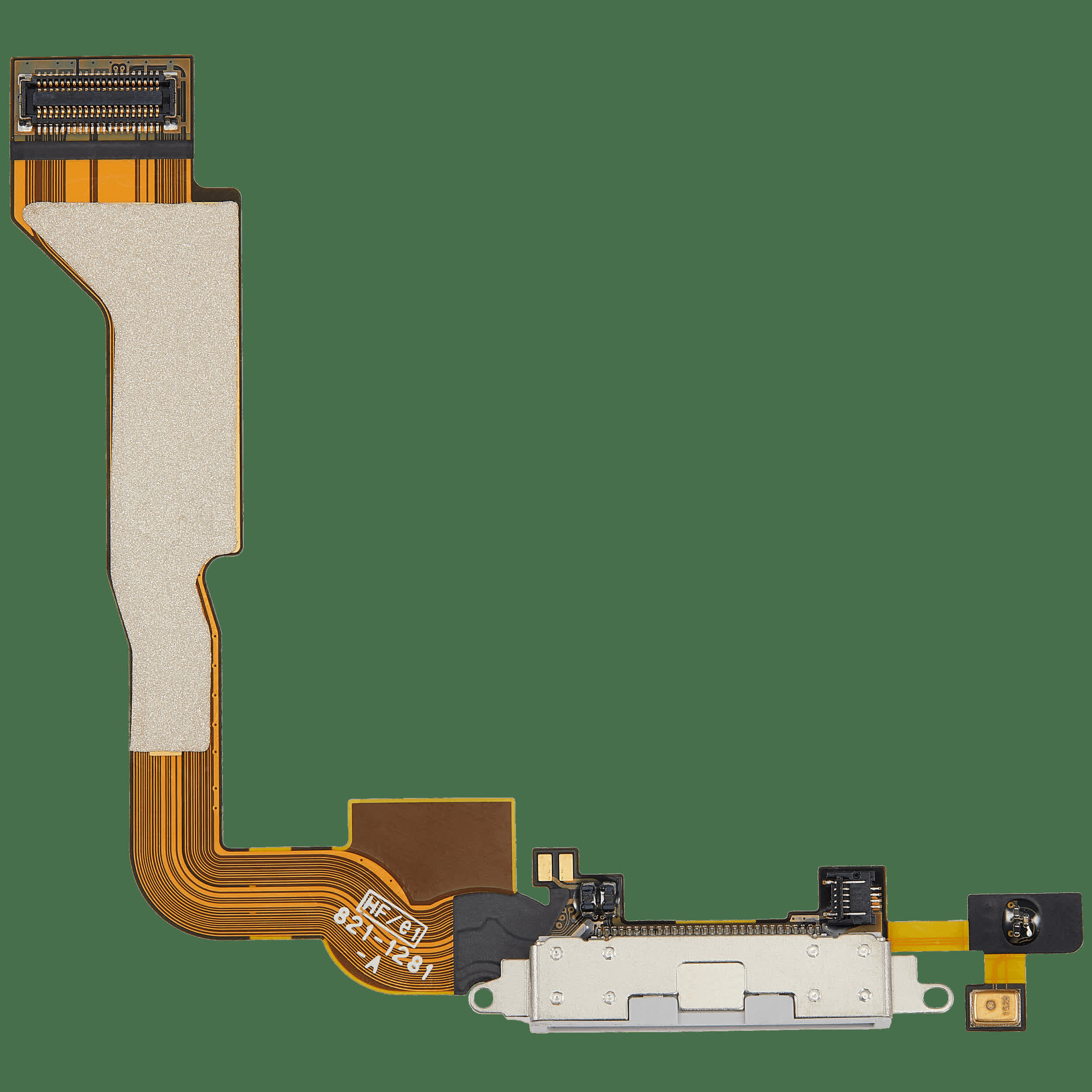 Ladebuchse Kabel für iPhone 4 (CDMA) (White (Weiß))