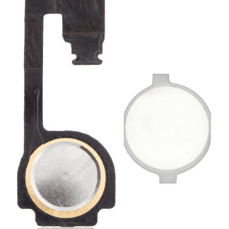 Homebutton mit Flexkabel für iPhone 4 (White (Weiß))
