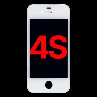 LCD Display für iPhone 4S (Aftermarket Plus) (White (Weiß))