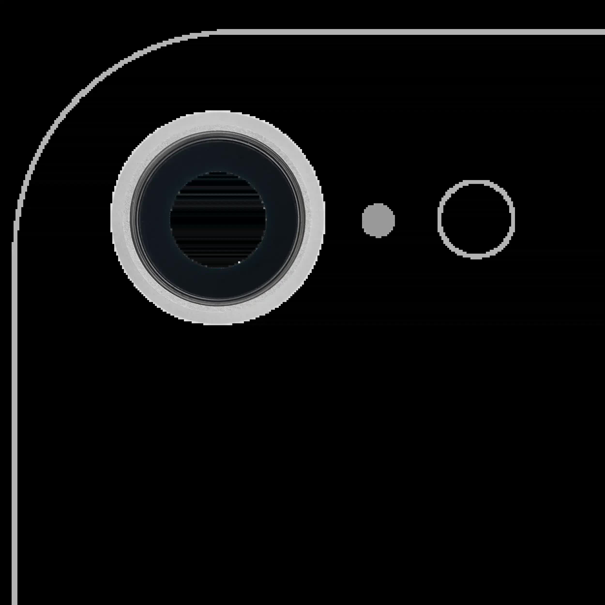 Rückkamera-Glas mit Halterung und Blende für iPhone 8 / SE (2020) / SE (2022) (Aftermarket Plus) (Silver (Silber)) (10er-Pack)