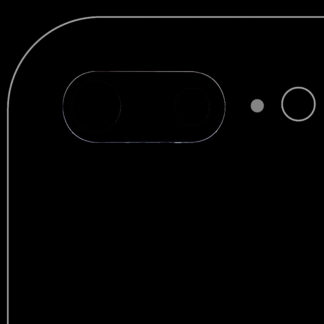 Rückkamera-Glas mit Klebefolie (nur Glas) für iPhone 7 Plus / 8 Plus (Aftermarket Plus) (10er-Pack)